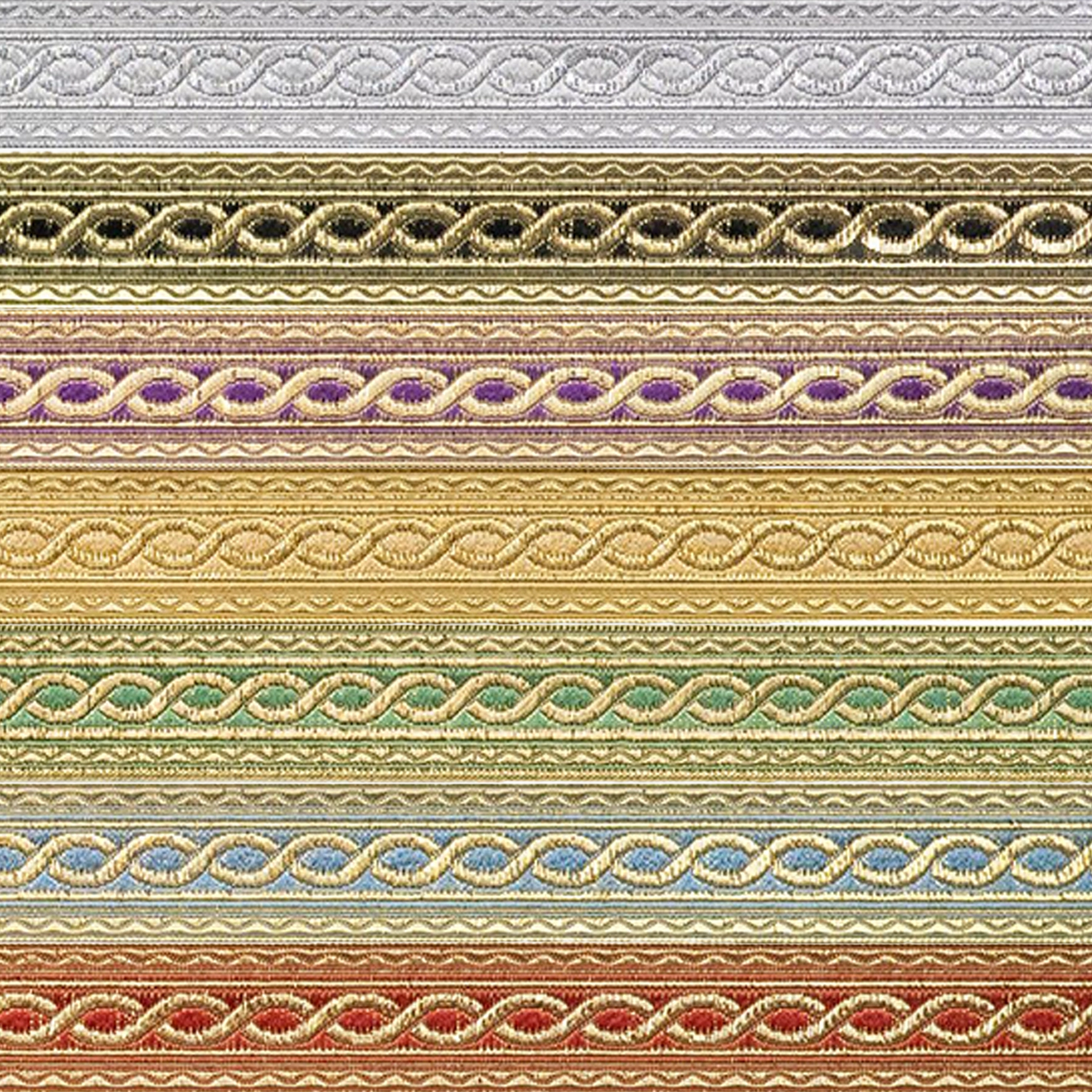 J. Wippell & Co-St Benet - 3/4" Braid-Fabric