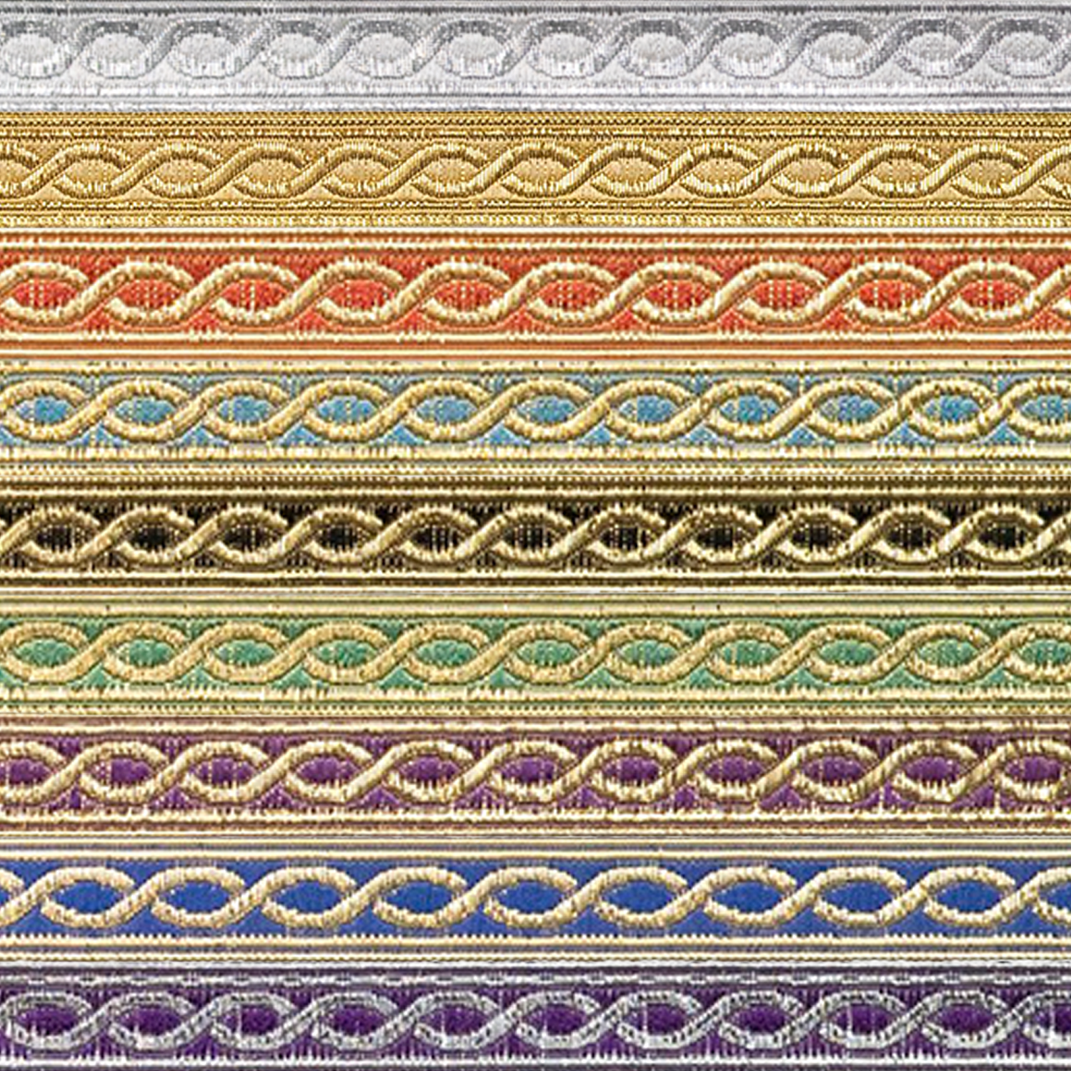 J. Wippell & Co-St Benet - 1/2" Braid-Fabric