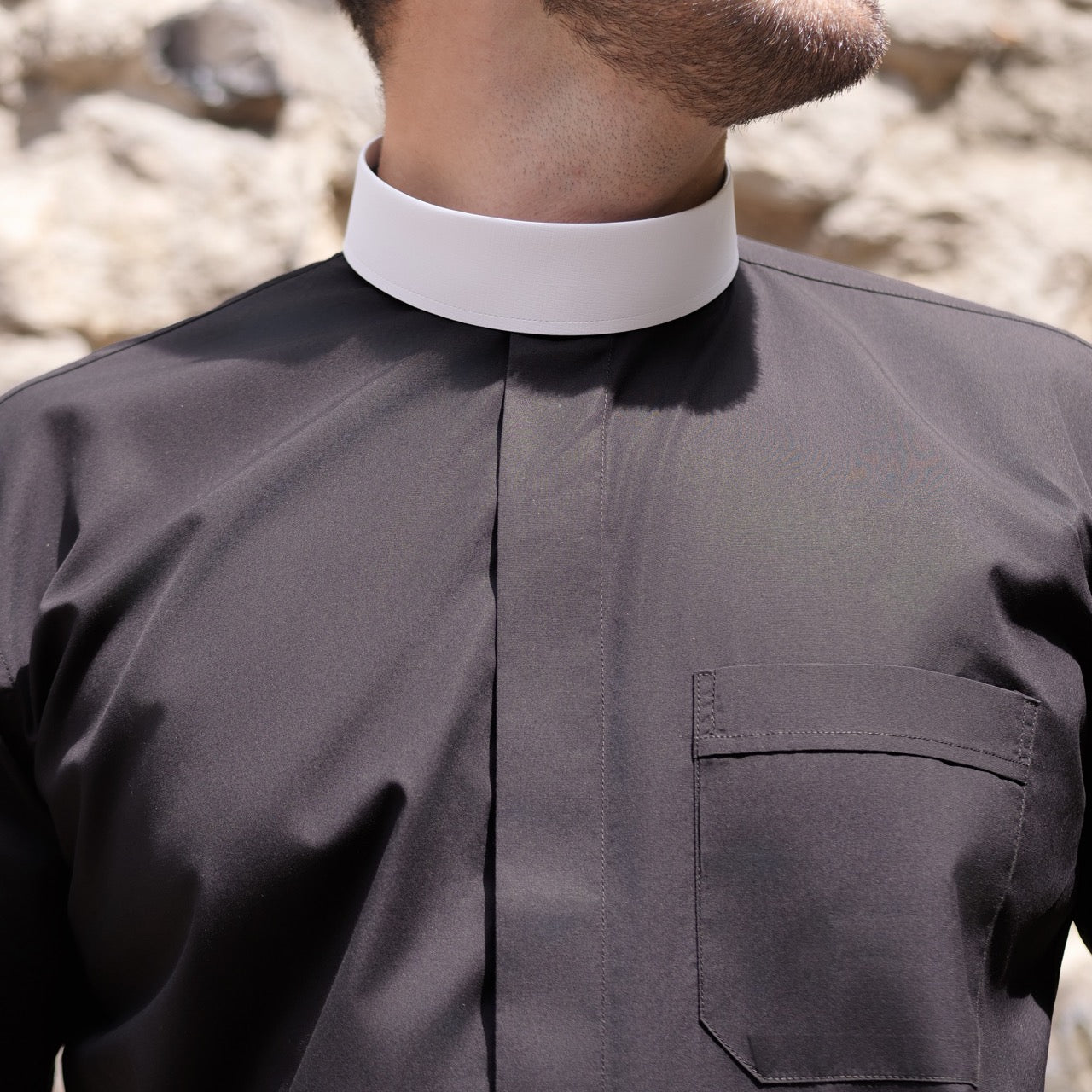 Watts' Tunic-style Clergy Shirt