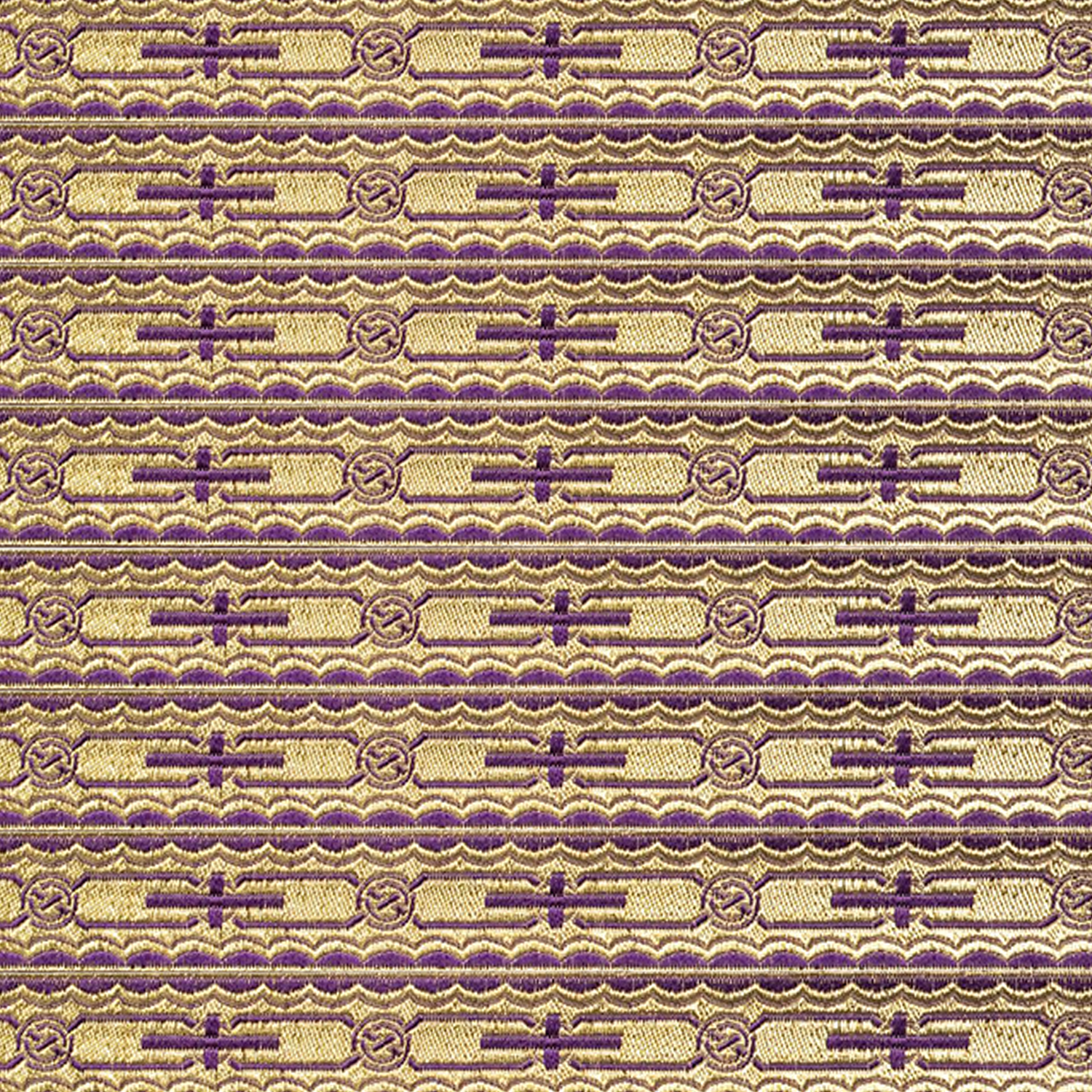J. Wippell & Co-Ecclesia Lurex - 1" Braid-Fabric