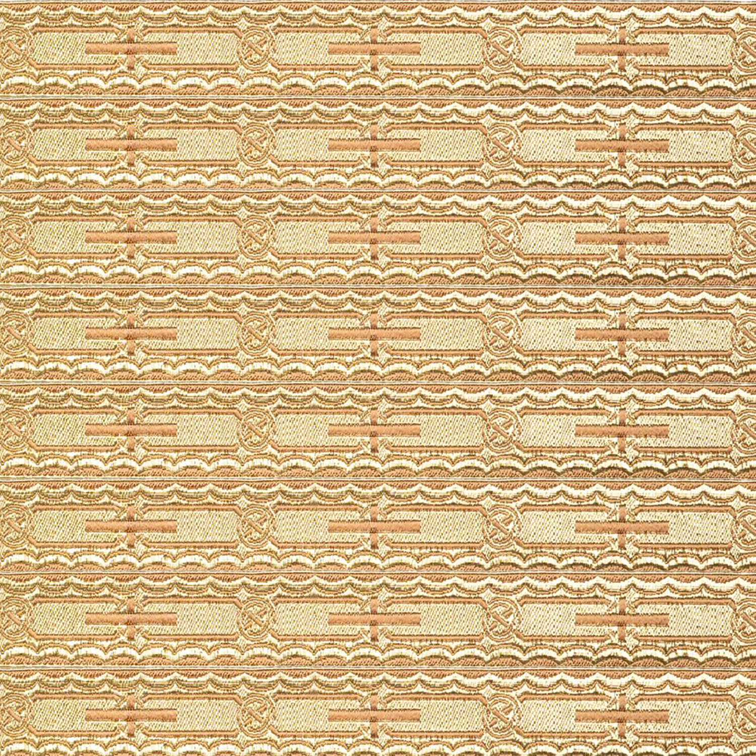 J. Wippell & Co-Ecclesia Lurex - 1" Braid-Fabric