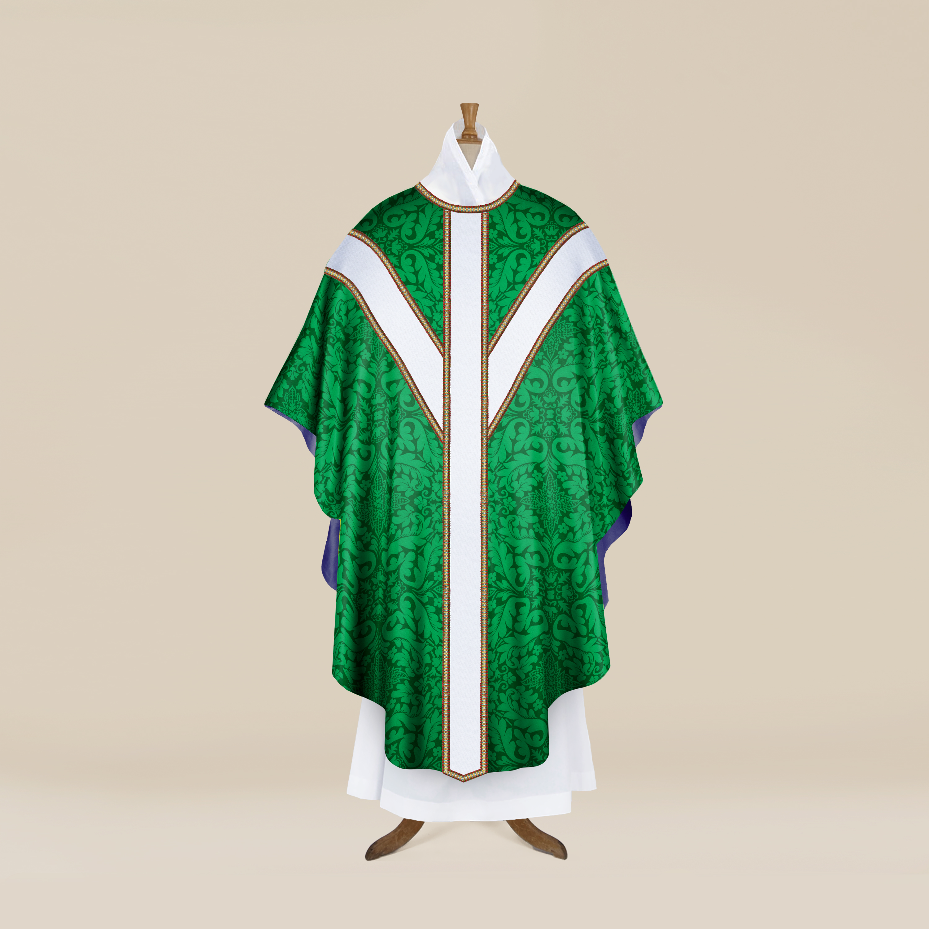 Low Mass Set in 'Florence' with 'Cloth of Silver' Orphreys