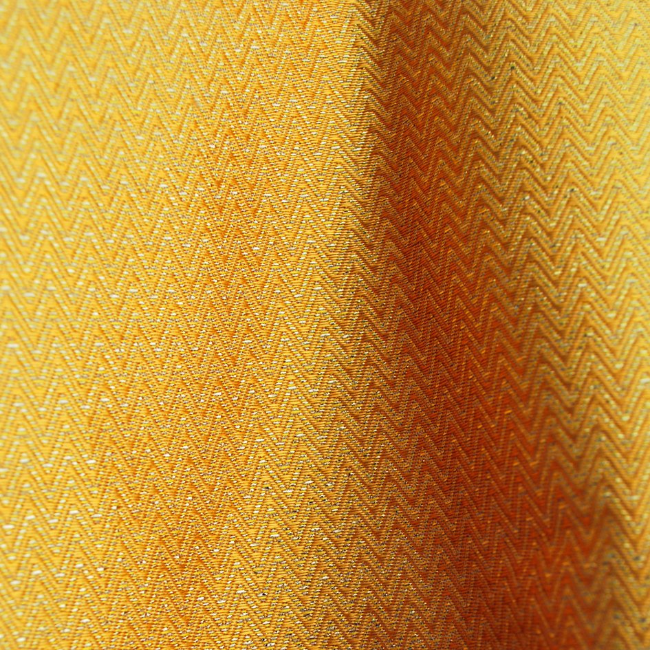 J. Wippell & Co-Diaper Lurex – Gold-Fabric