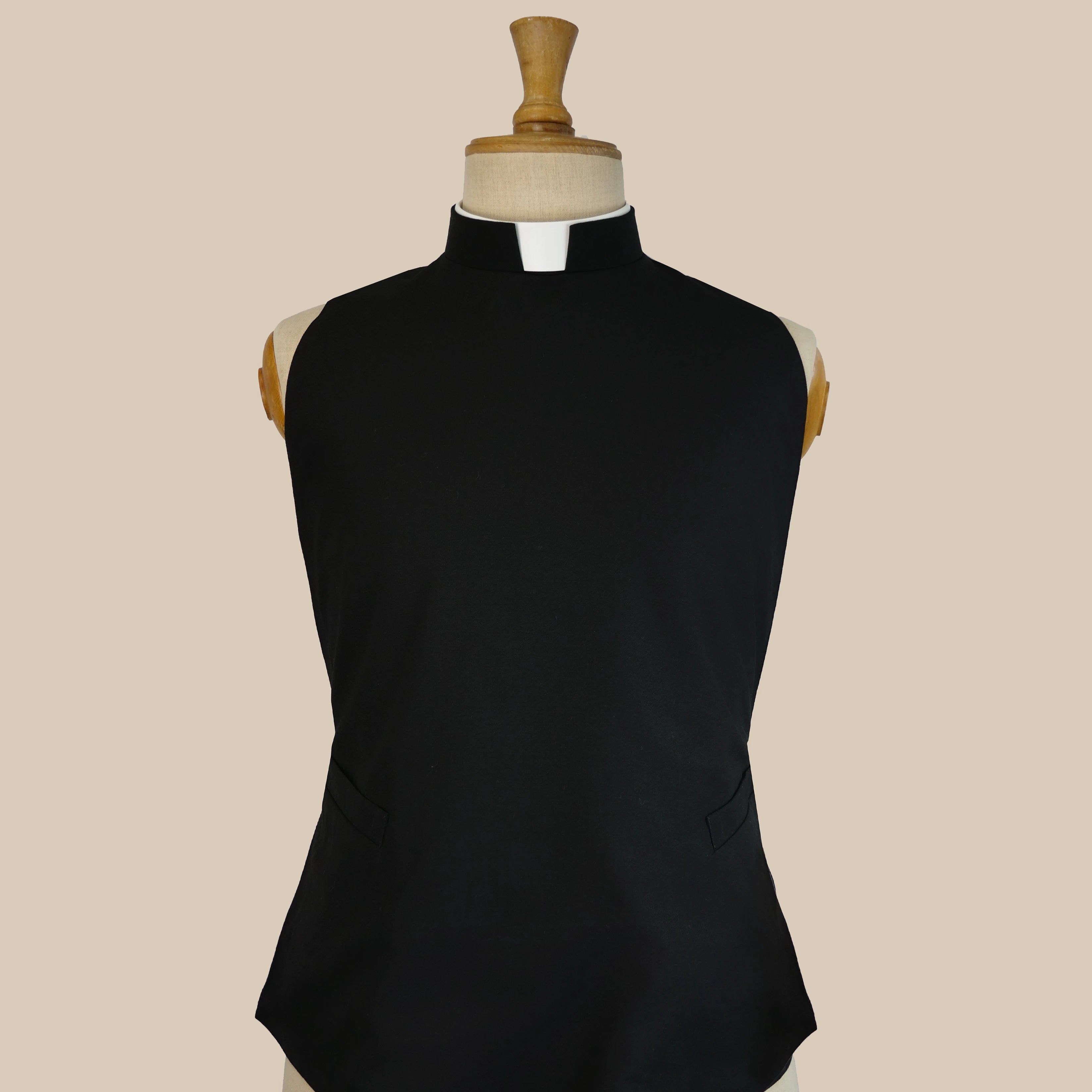 J. Wippell & Co-Men's Vest Stock with Pockets-Clerical (MEN)