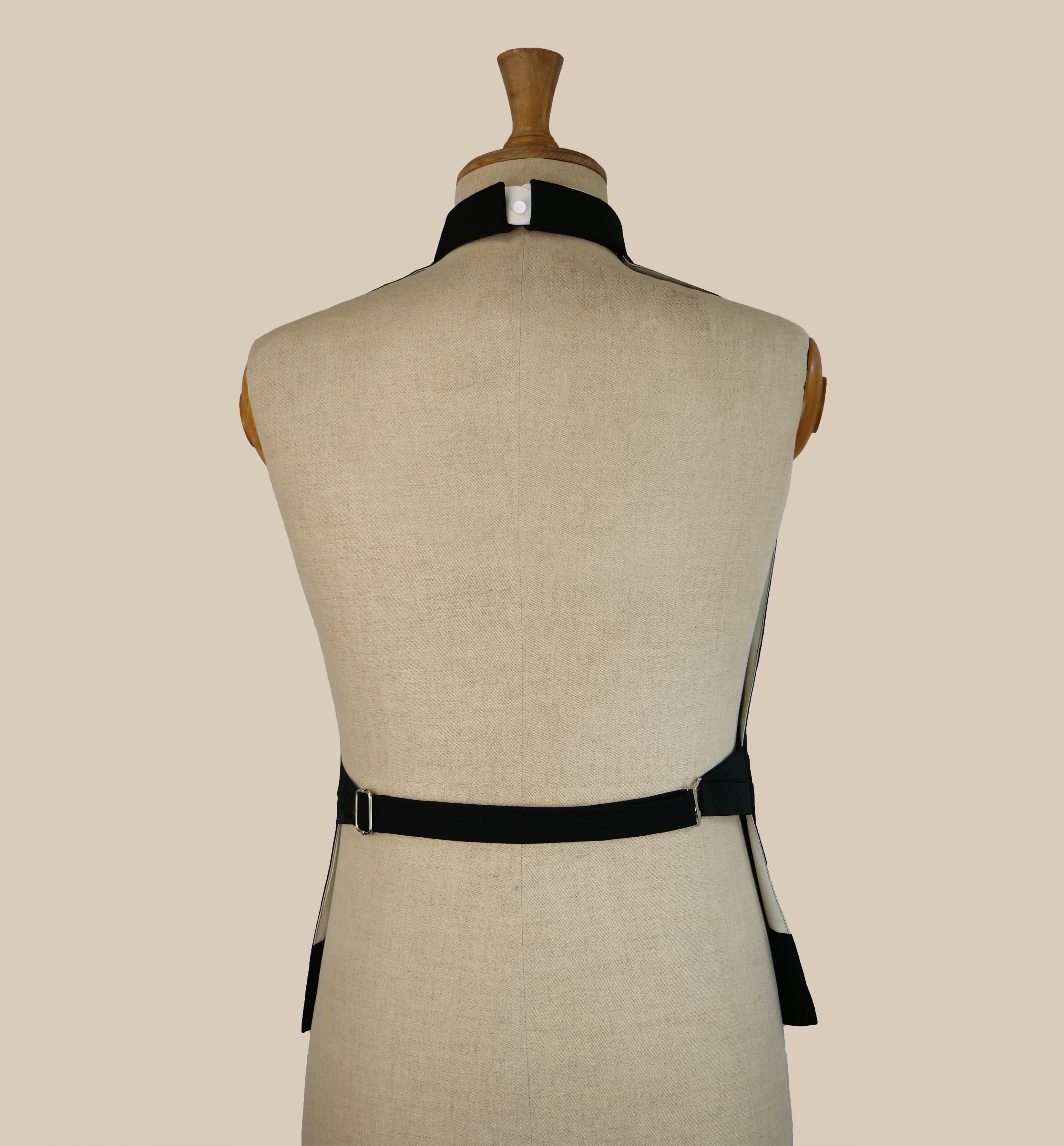 J. Wippell & Co-Men's Vest Stock with Pockets-Clerical (MEN)