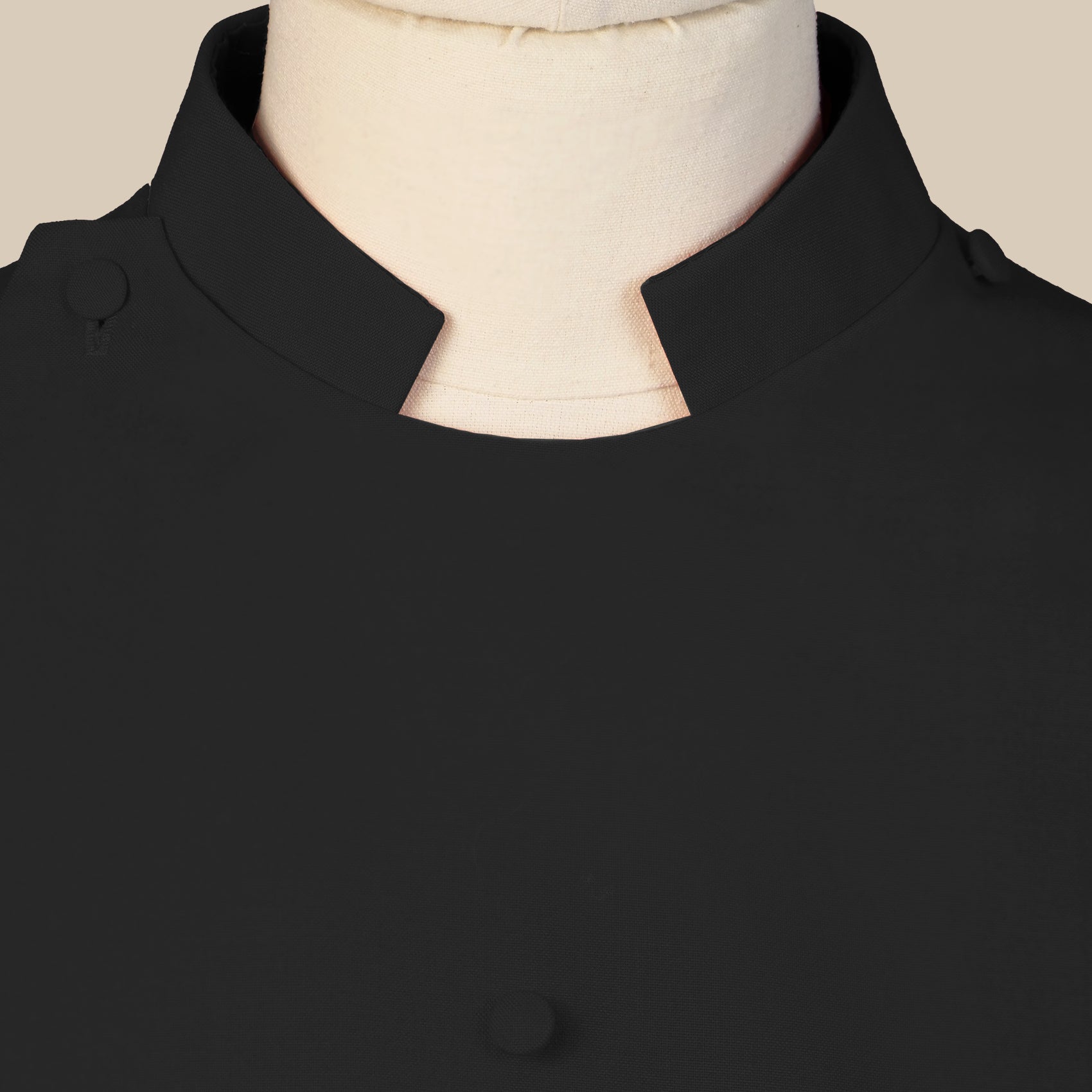J. Wippell & Co-Double-Breasted Academic Hood Button - Custom Cassock Add-On-Clerical (MEN)