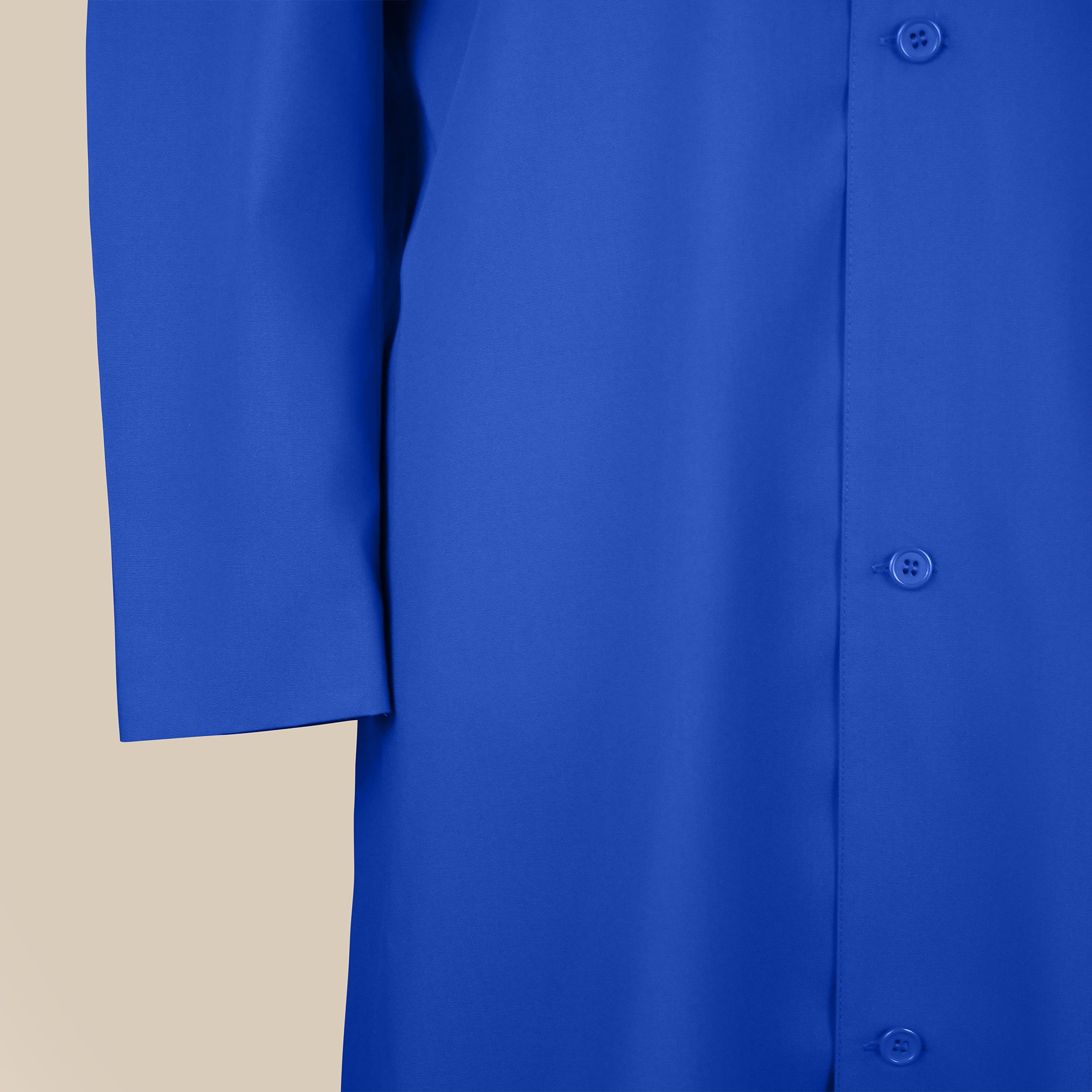 Men's Blue Choir Cassock – Single-breasted