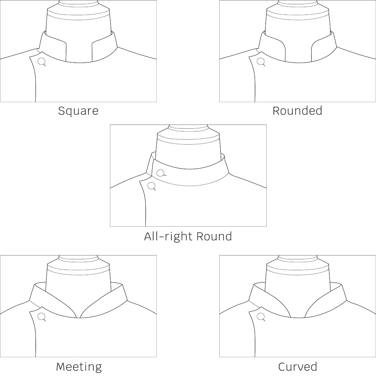 Custom Choir Robe Option – Cassock Collar Style