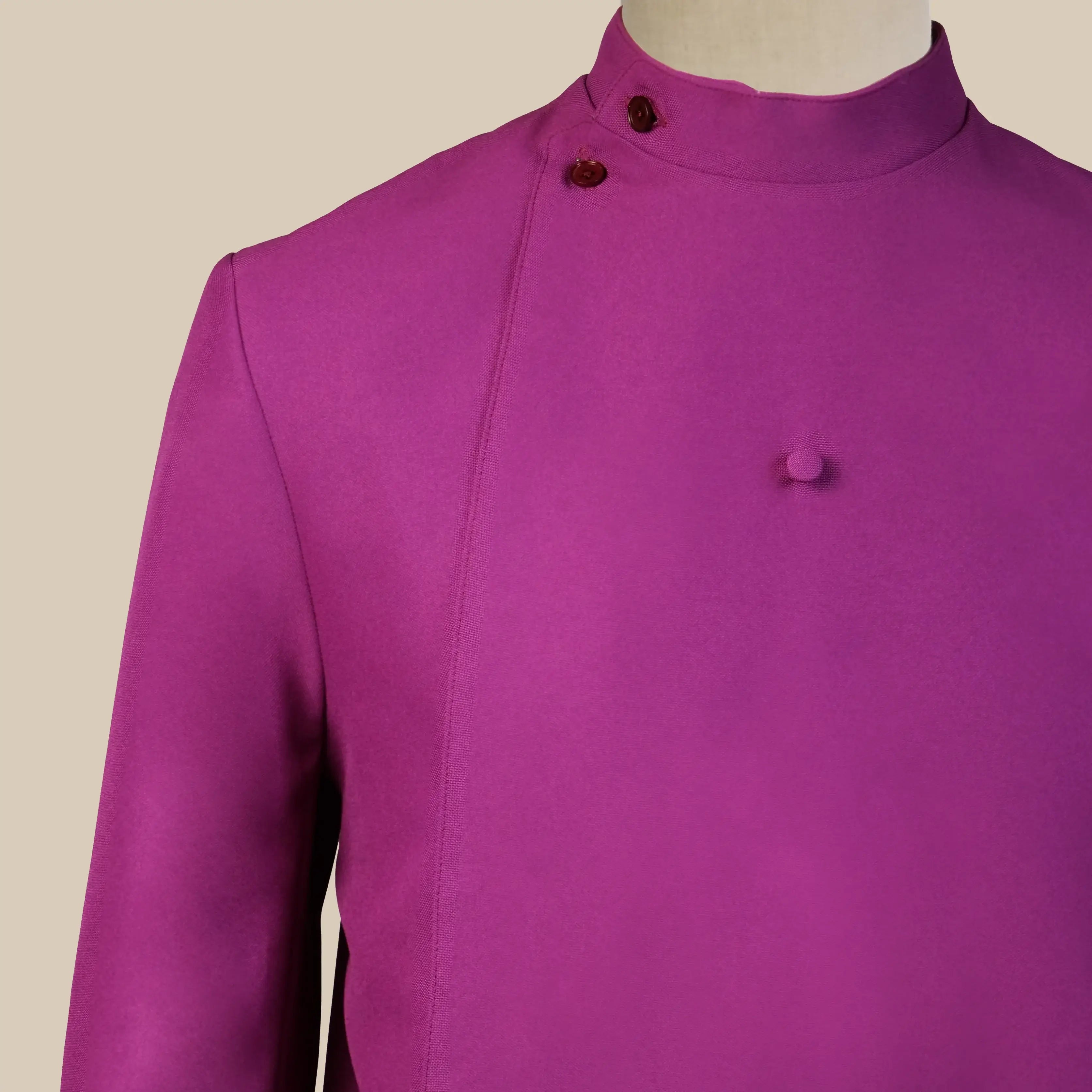J. Wippell & Co-Custom Choir Robe Option – Academic Hood Button-Choir Wear