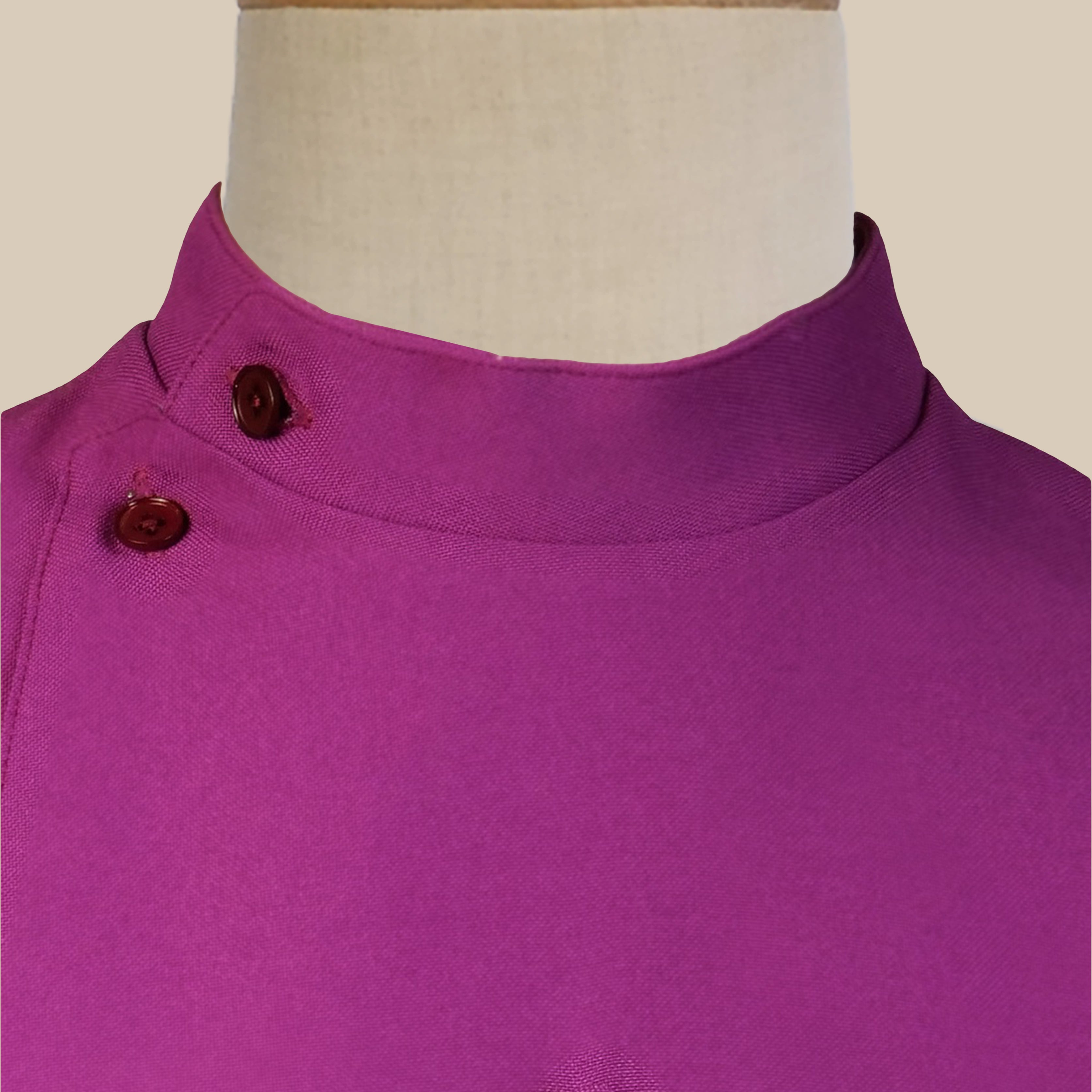J. Wippell & Co-Custom Choir Robe Option – Cassock Collar Style-Choir Wear