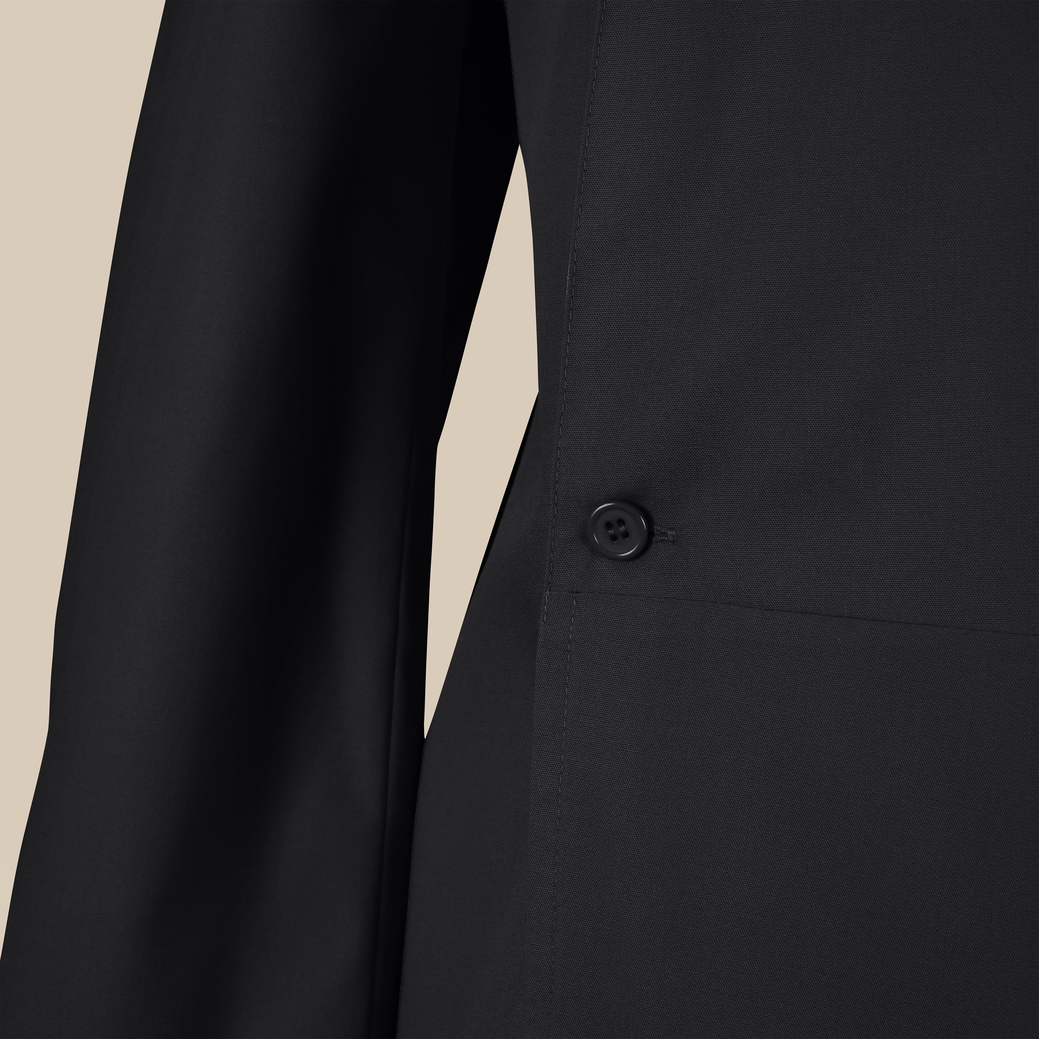 J. Wippell & Co-Men's Black Choir Cassock – Double-breasted-Choir Wear