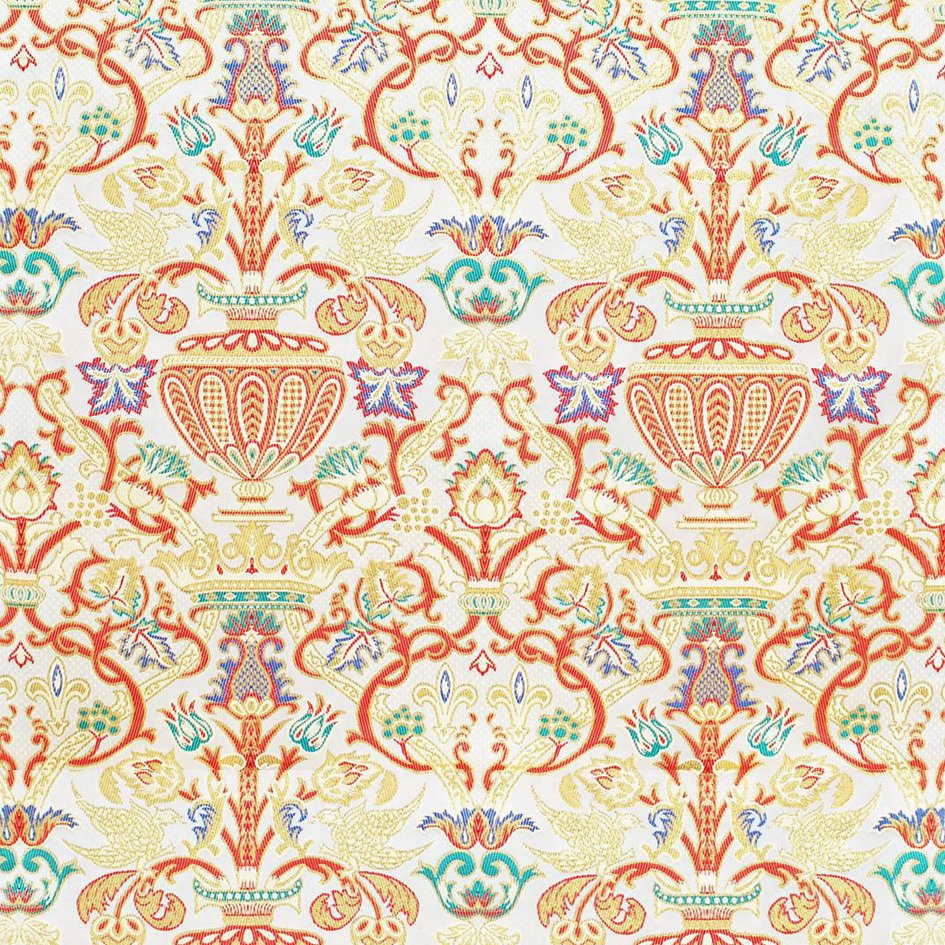 J. Wippell & Co-Venezia Metallic Brocade-Fabric