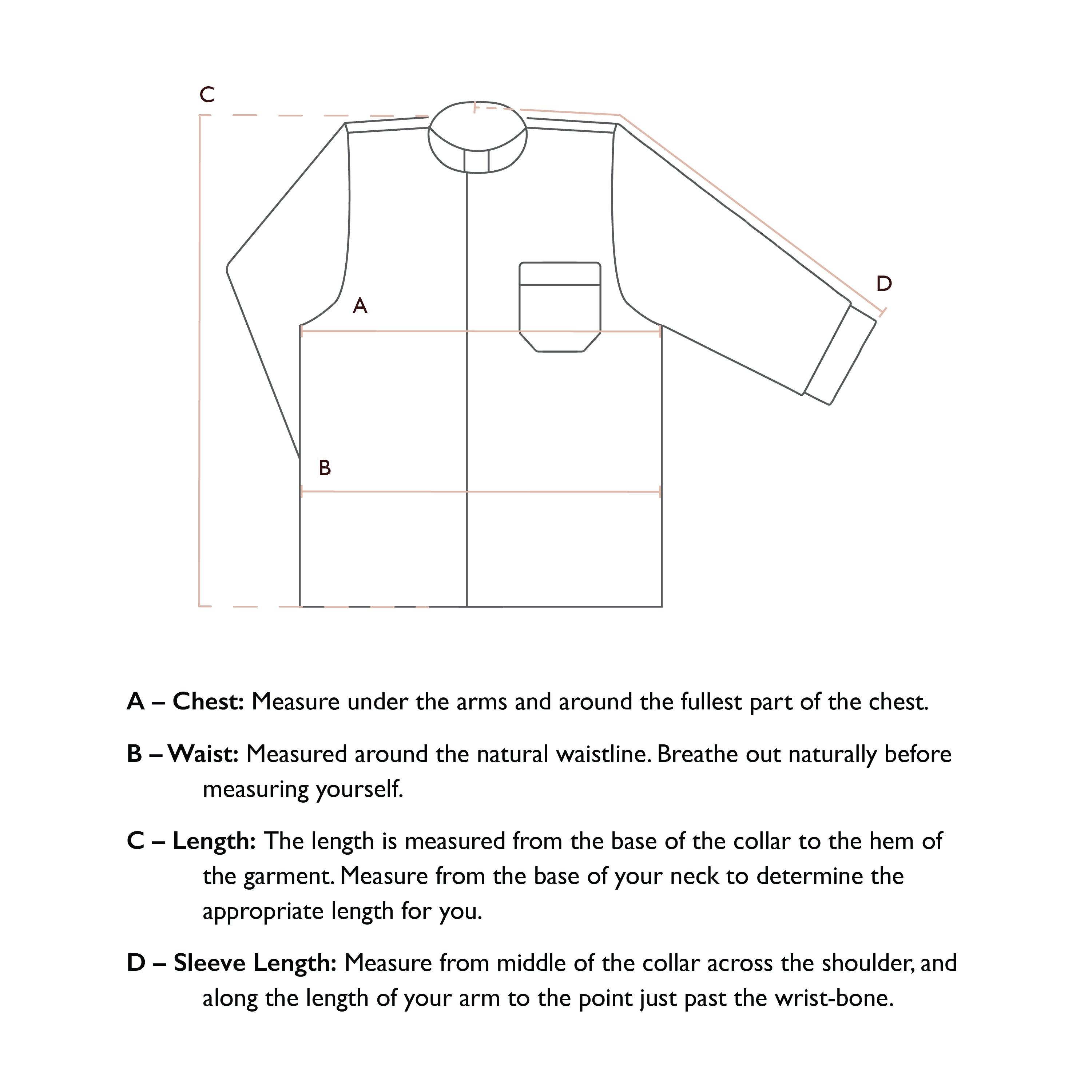 Tunic-style Clergy Shirt