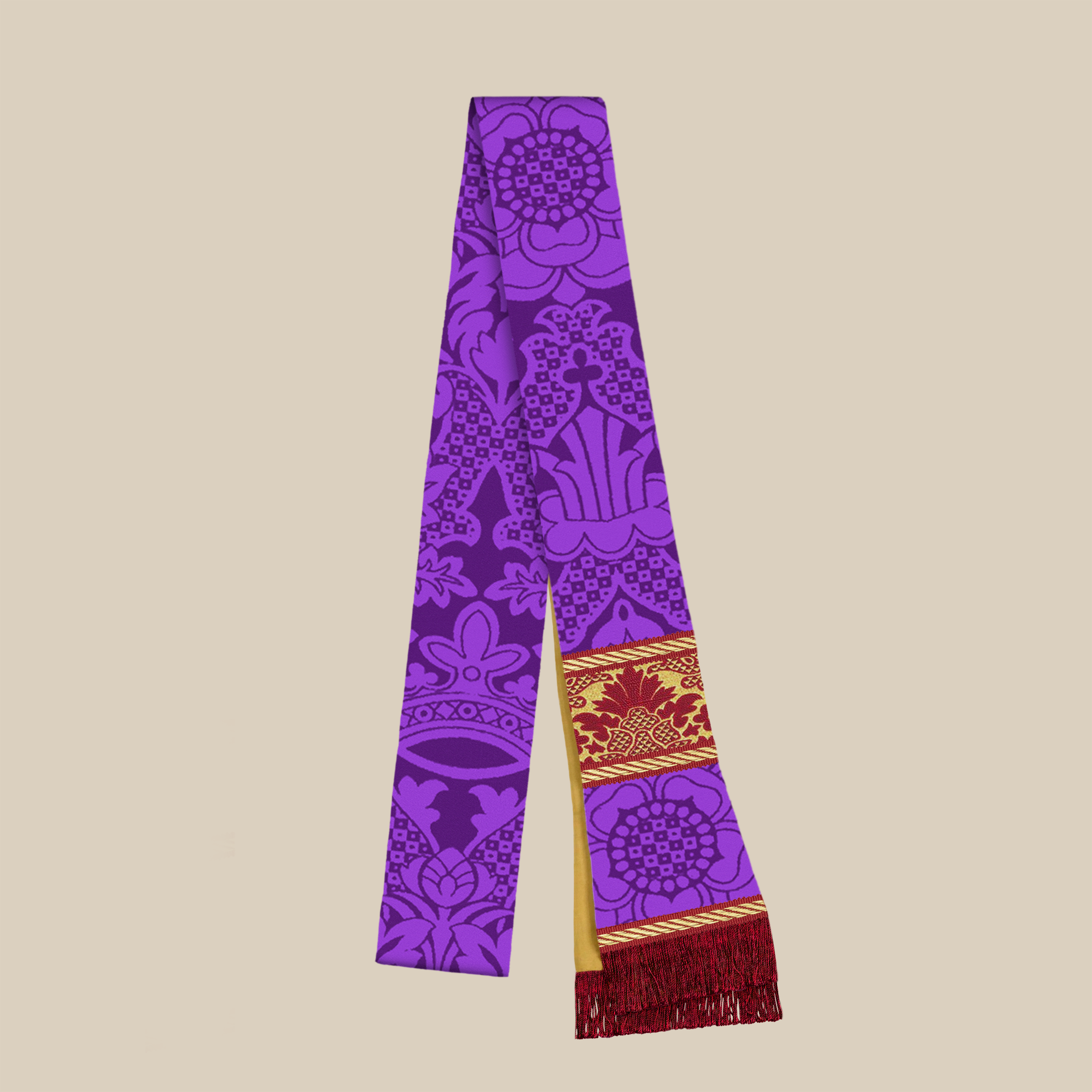 'St Margaret' Stole with 'Ludlow' Orphreys