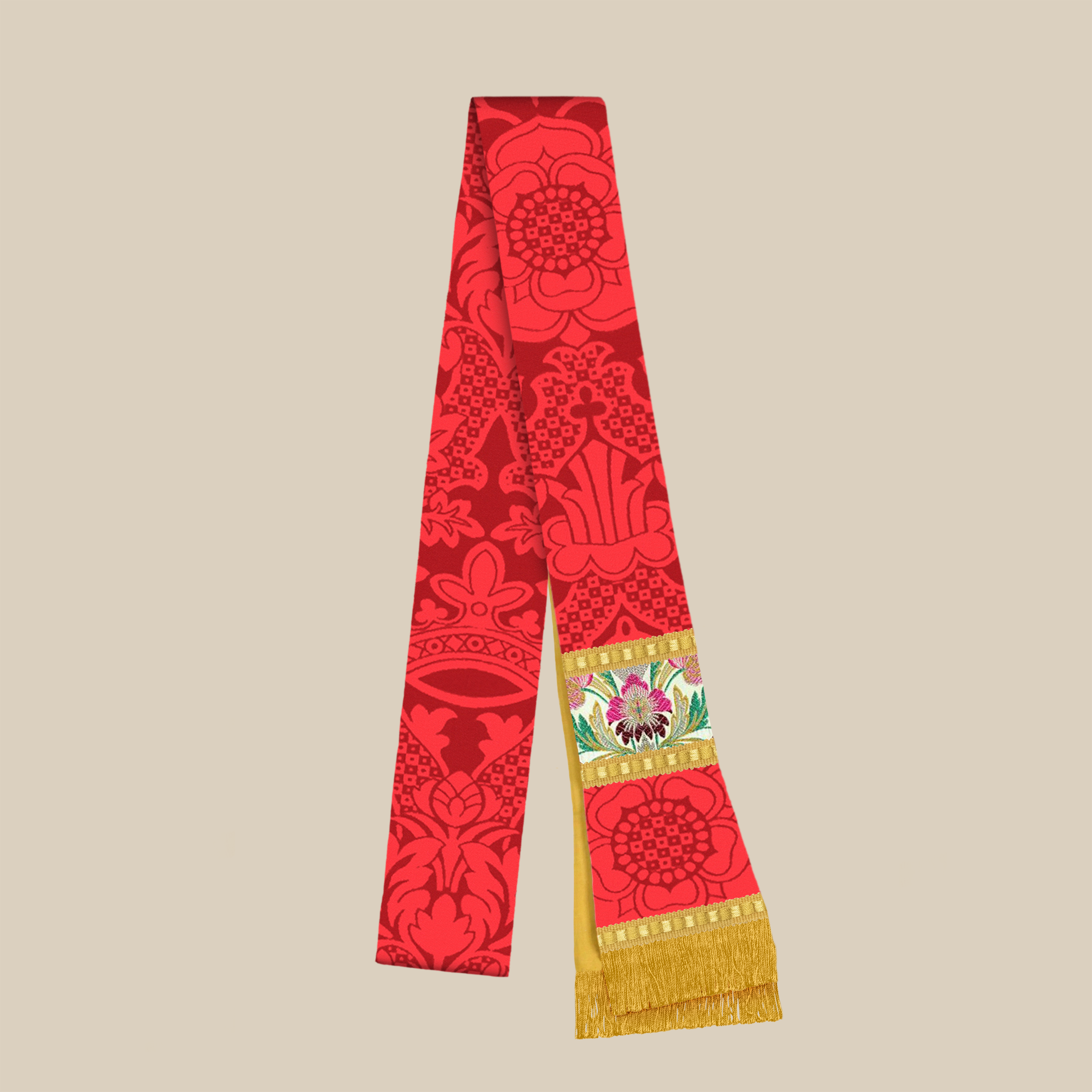 'St Margaret' Stole with 'Portugese' Orphreys