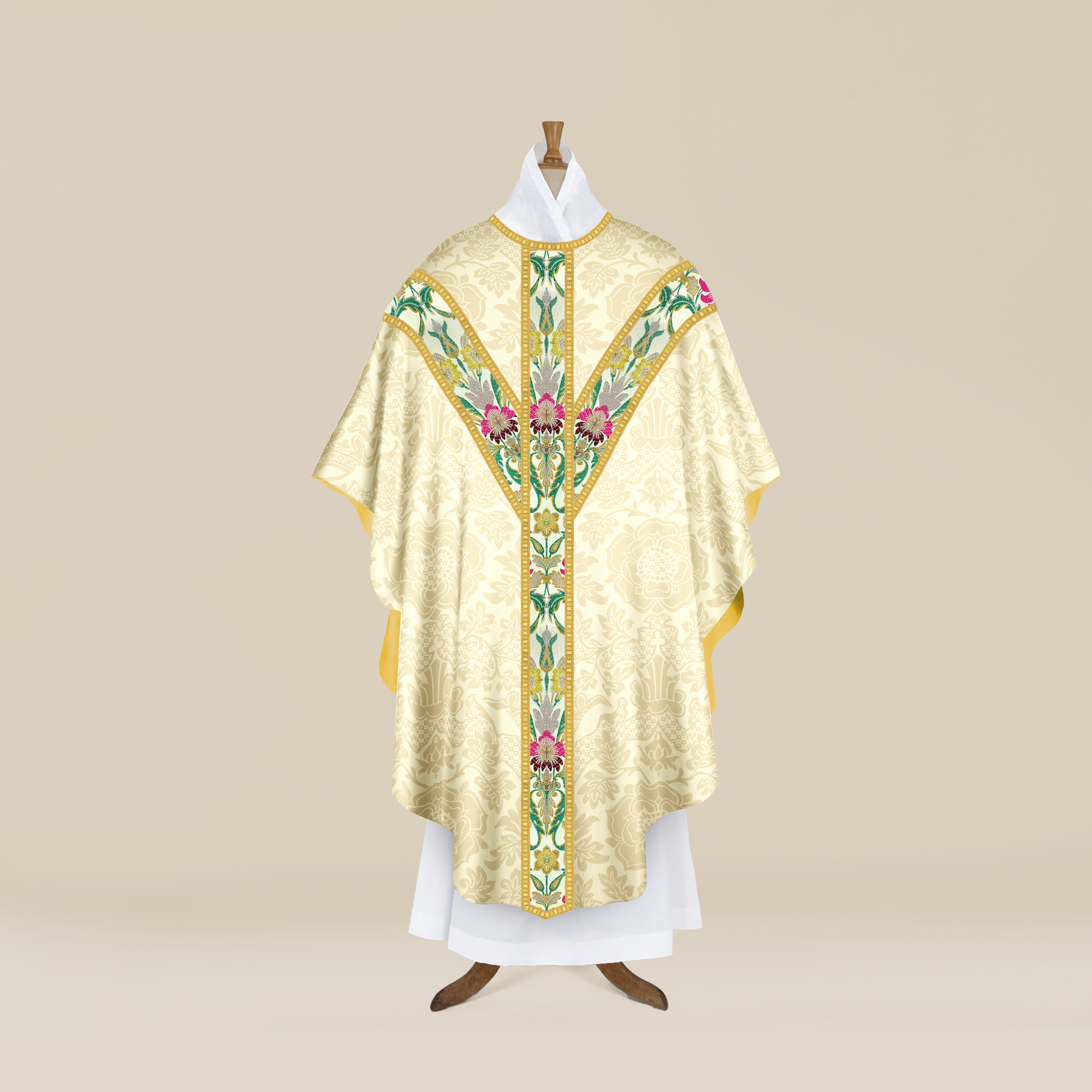 'St Margaret' Chasuble & Stole with 'Portugese' Orphreys