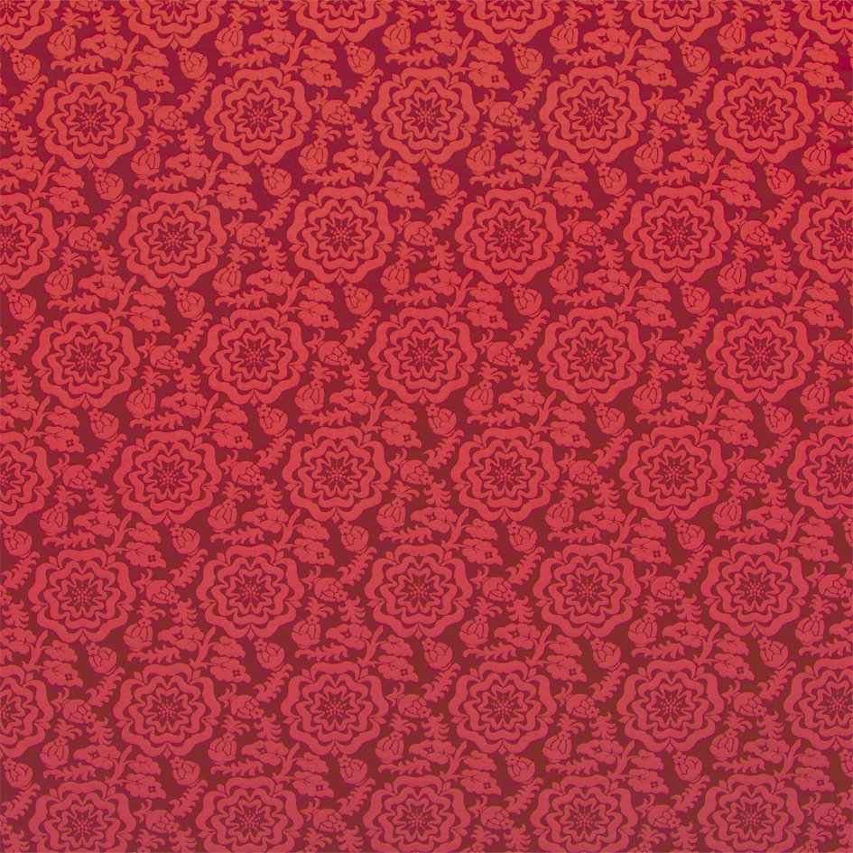J. Wippell & Co-Tudor Rose Damask-Fabric