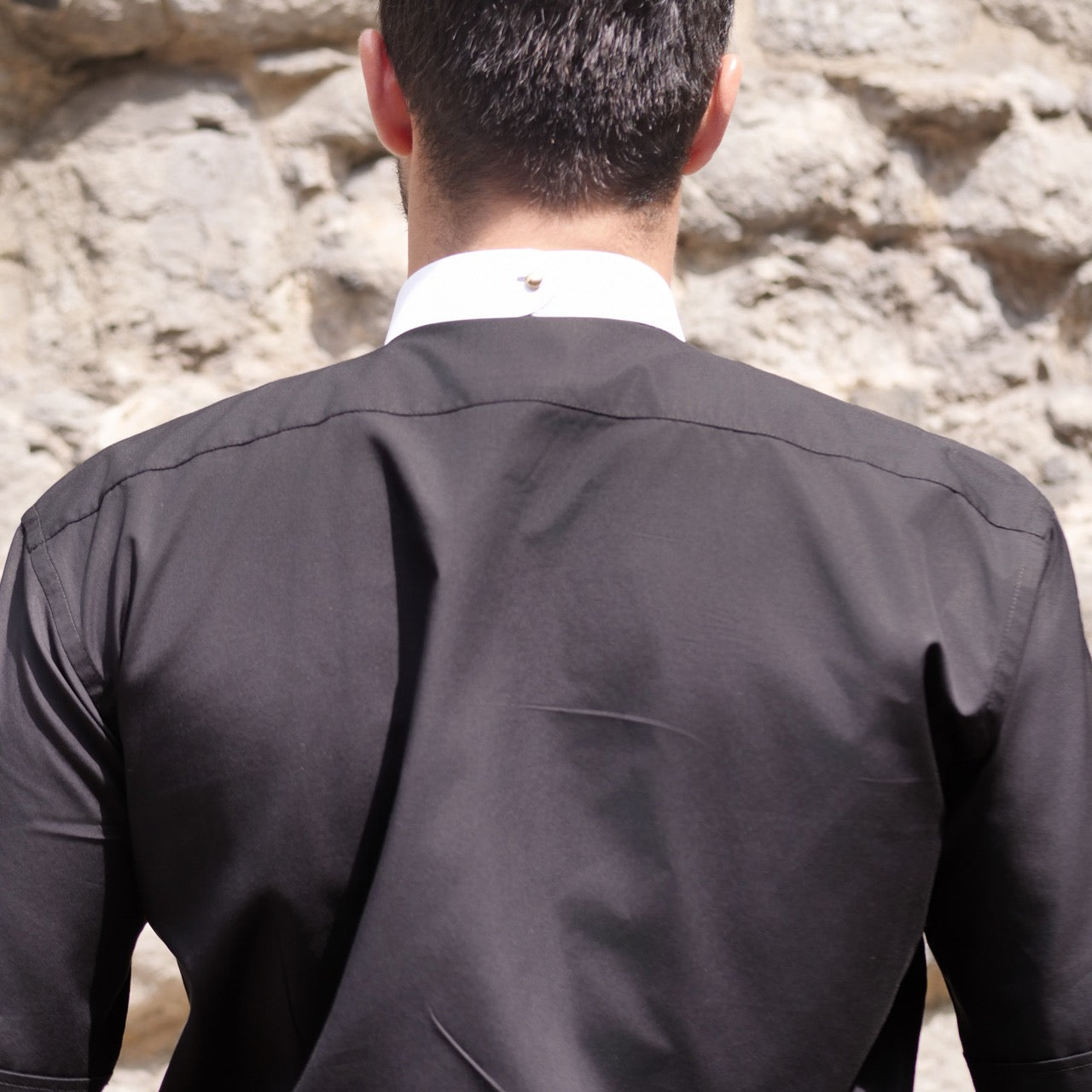 Tunic-style Clergy Shirt