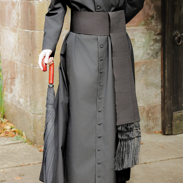 J. Wippell & Co-Grosgrain Cincture with Fringe-Clerical (MEN)