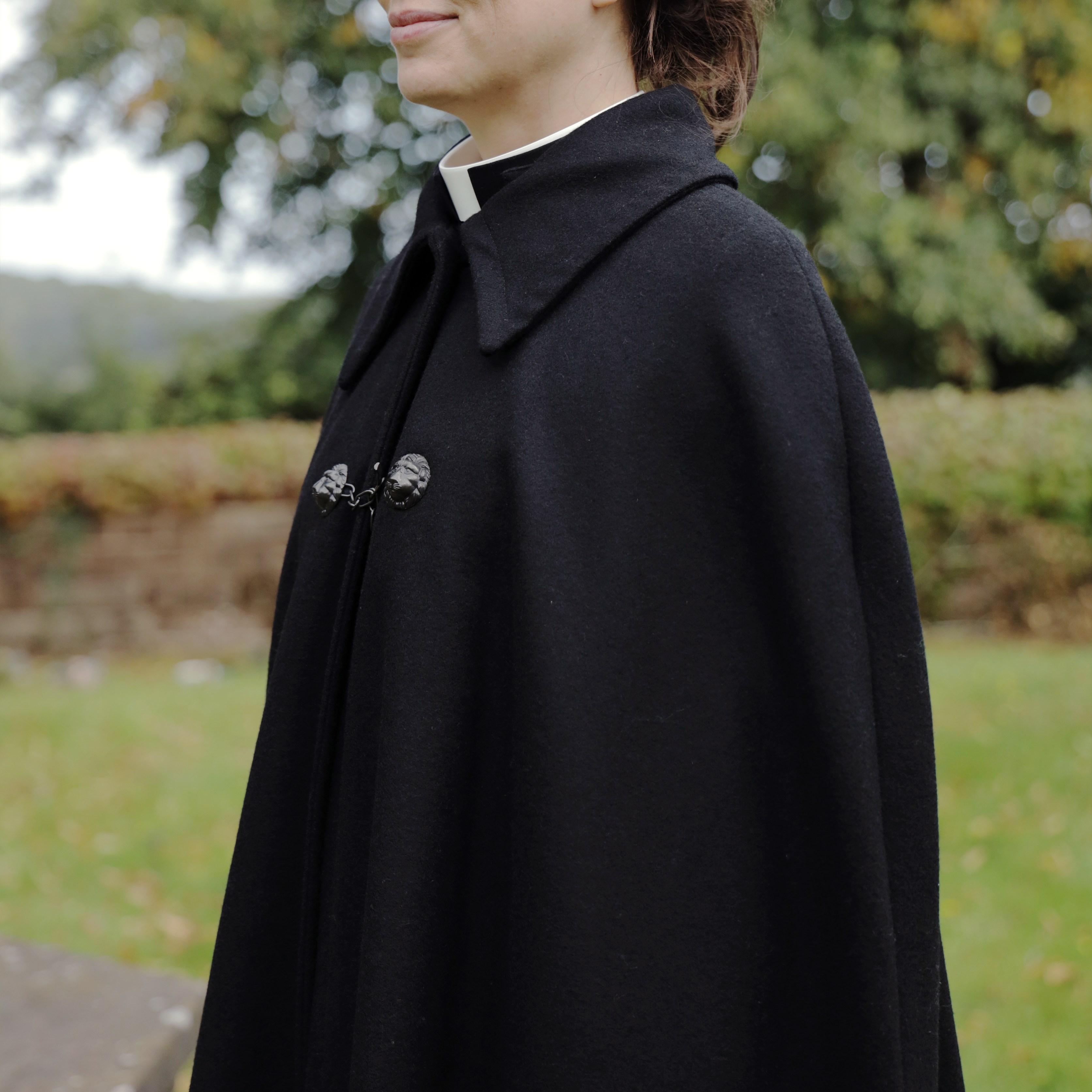 Collared Clerical Cloak
