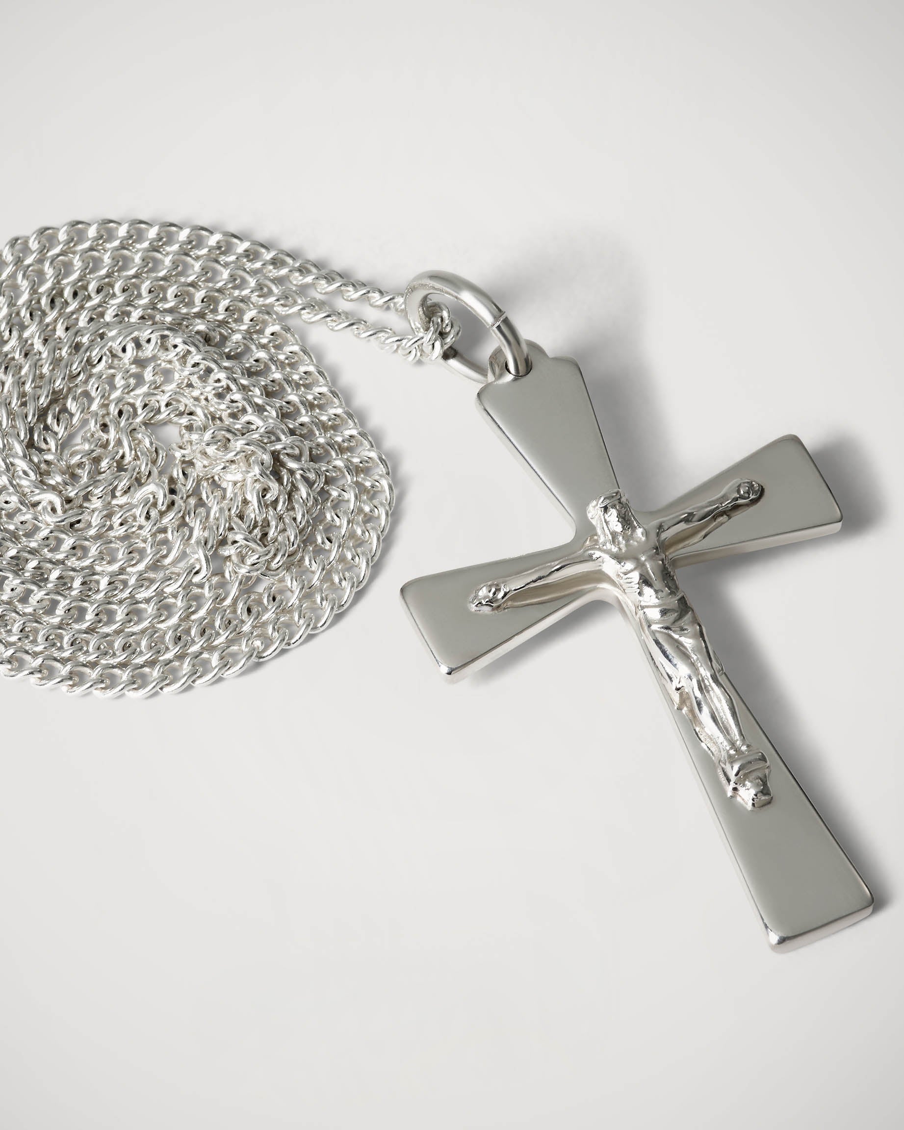 Silver Plated Crucifix