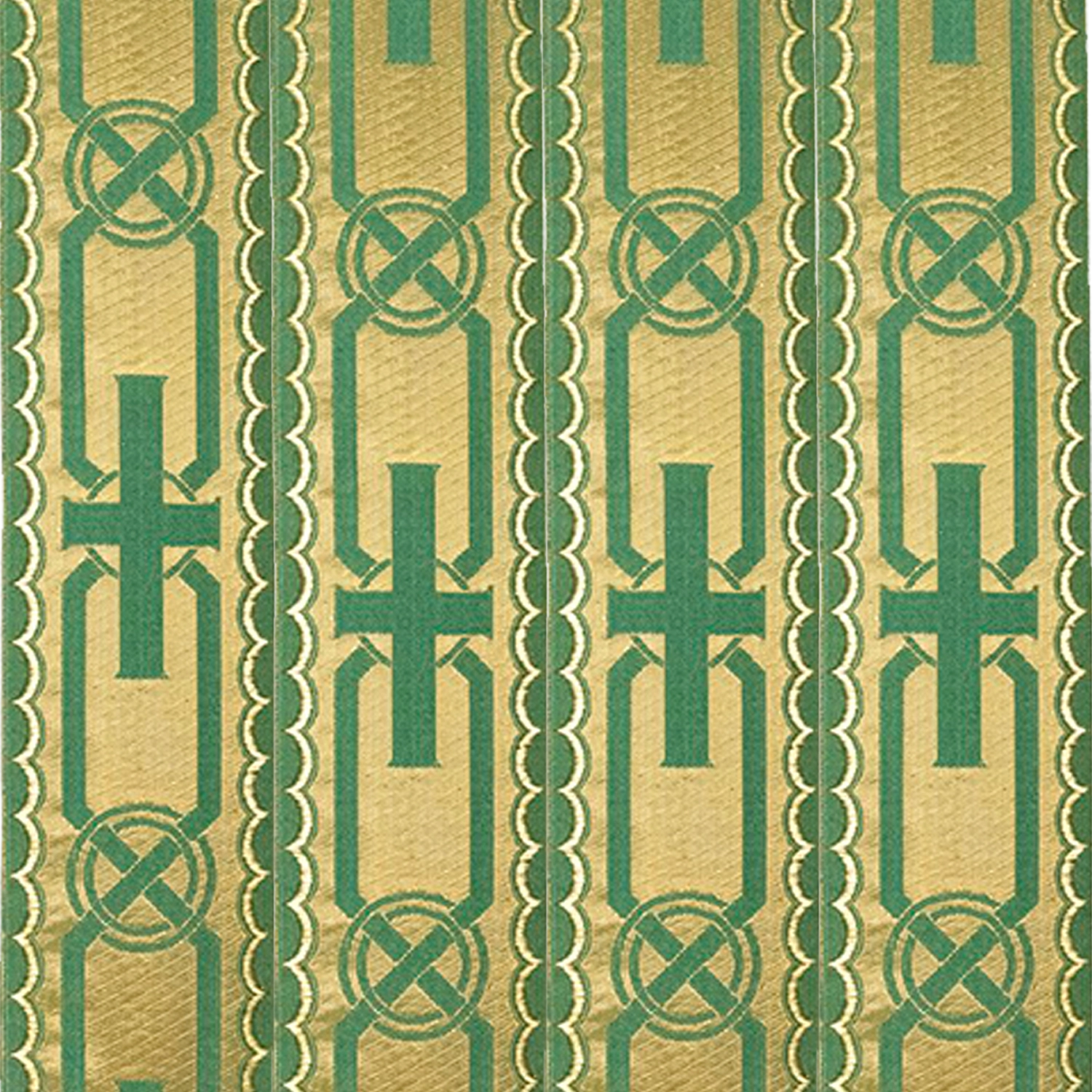 J. Wippell & Co-Ecclesia Lurex - Orphrey Braid-Fabric