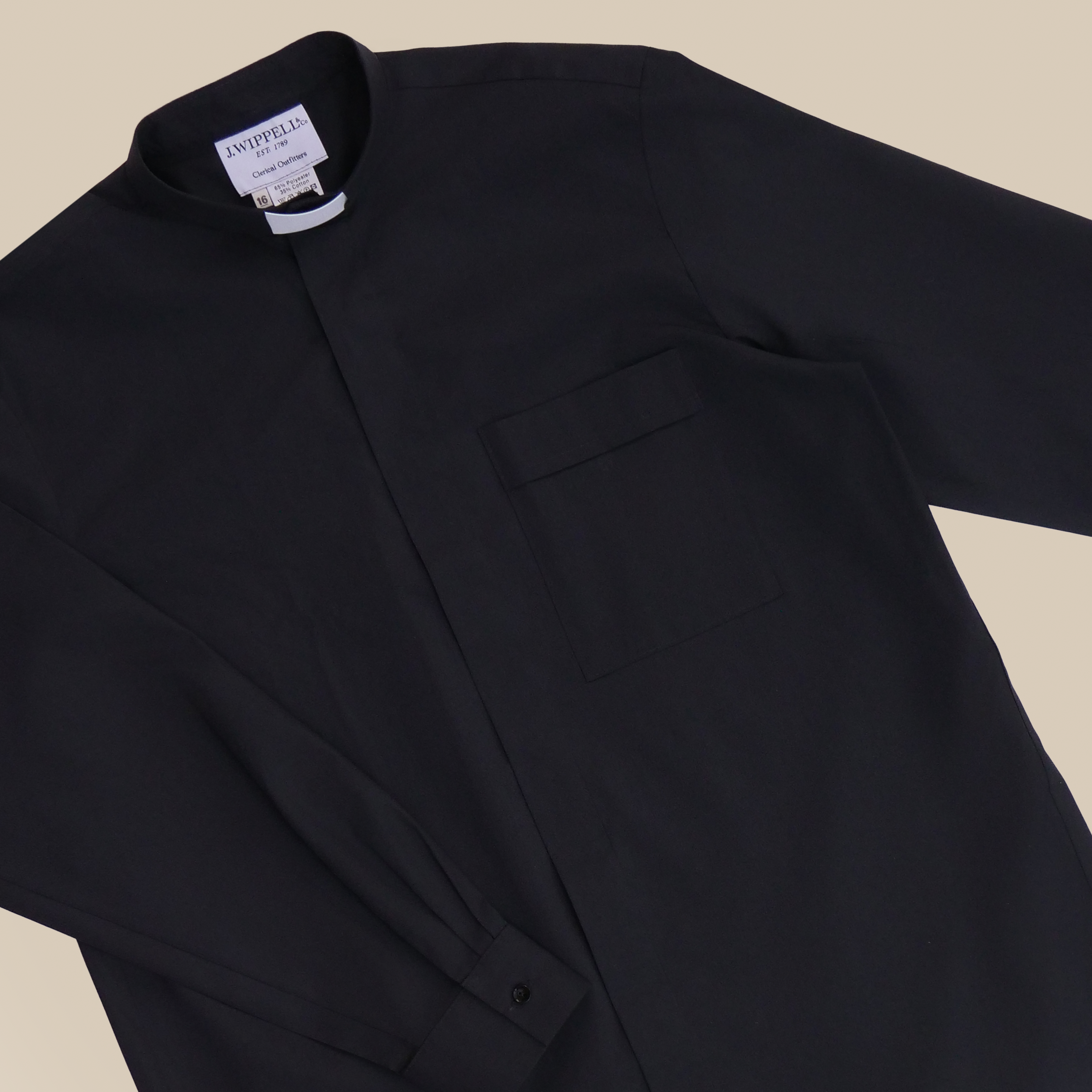 Custom 1.25" Tab Collar Clergy Shirt