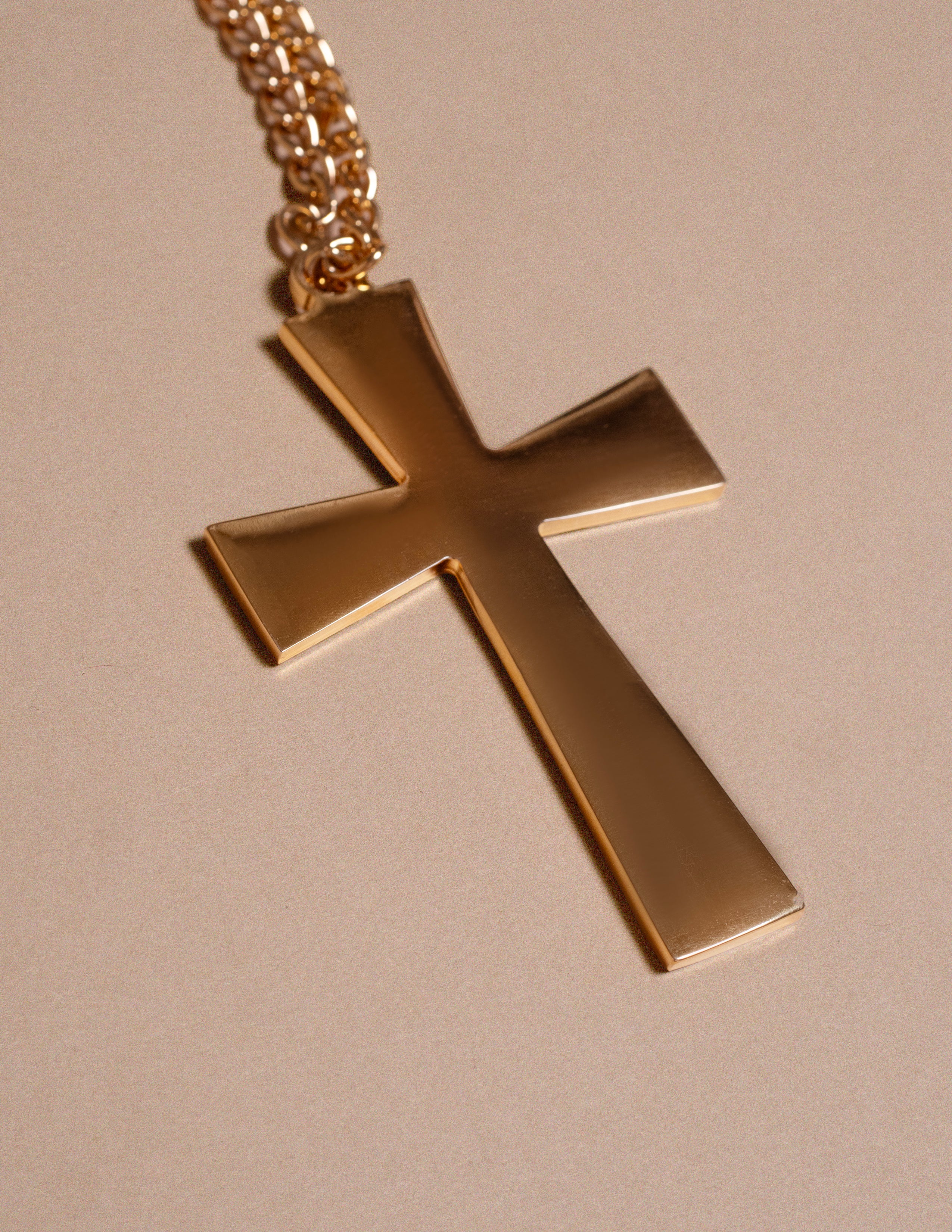 Watts' Brass Pectoral Cross