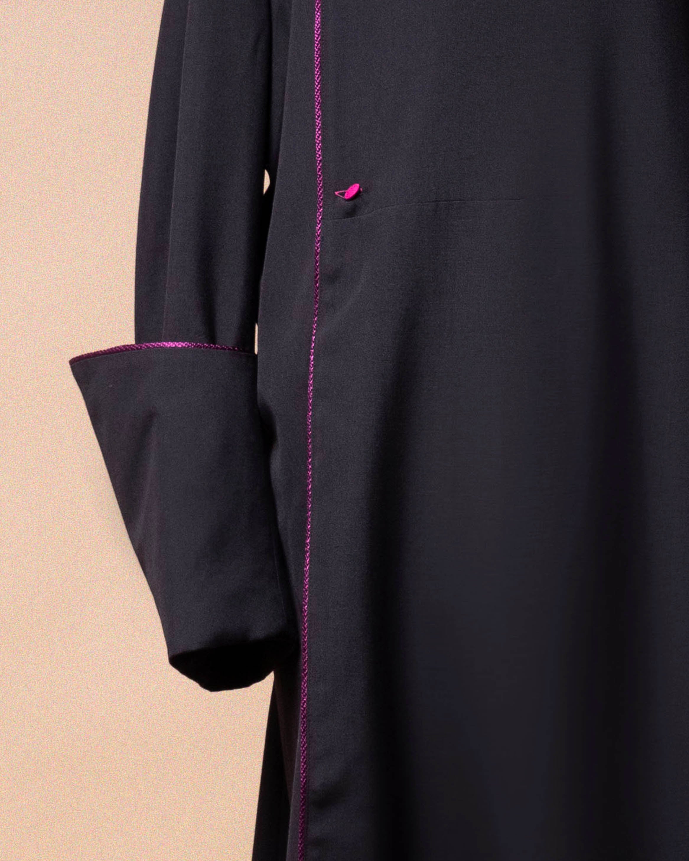 Purple Piping - Custom Cassock Add-On