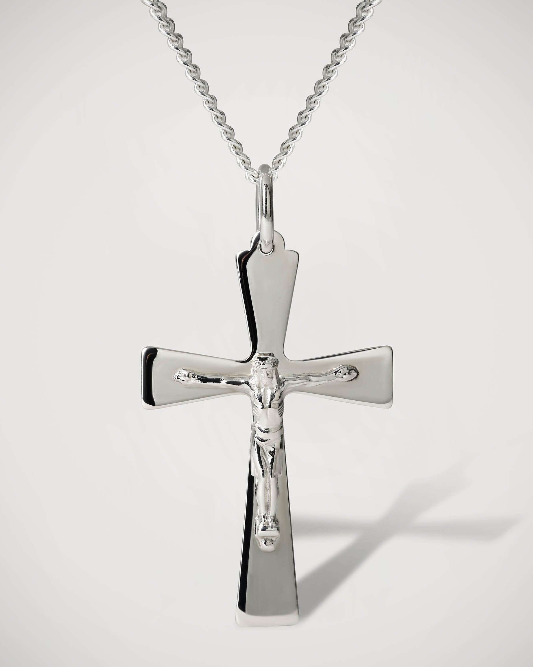 Silver Plated Crucifix
