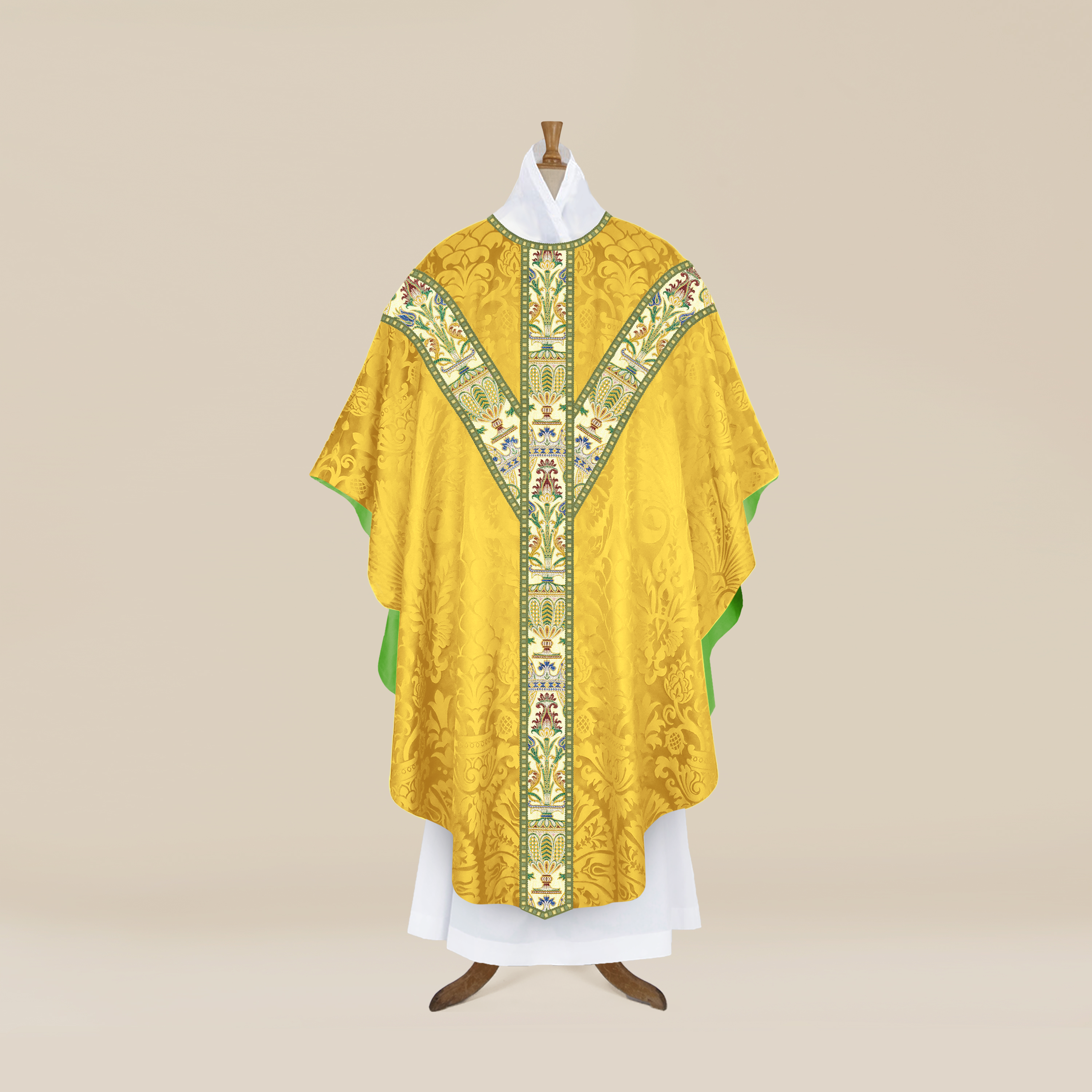 Low Mass set in 'St Nicolas' with 'Venetian' Orphreys