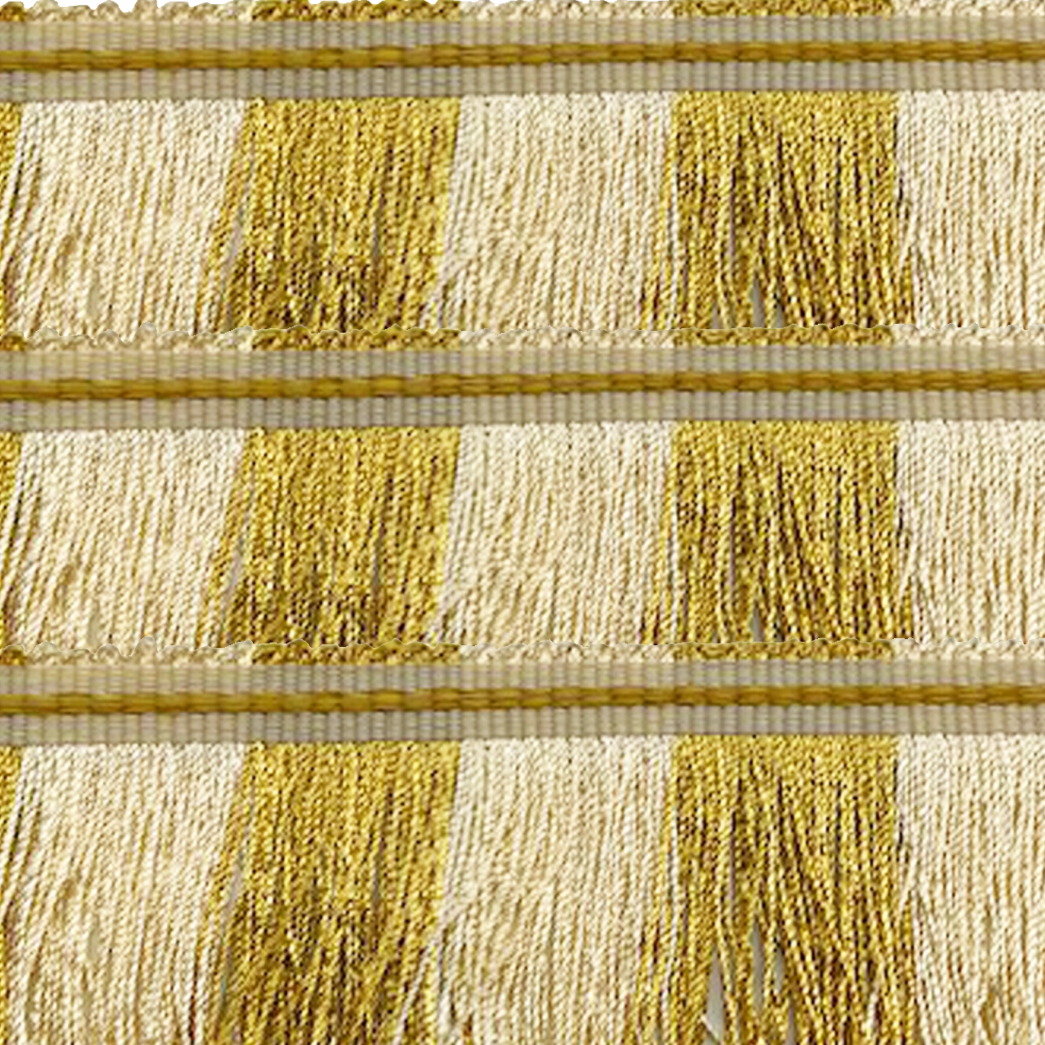 J. Wippell & Co-Two-tone Rayon Fringe-Fabric