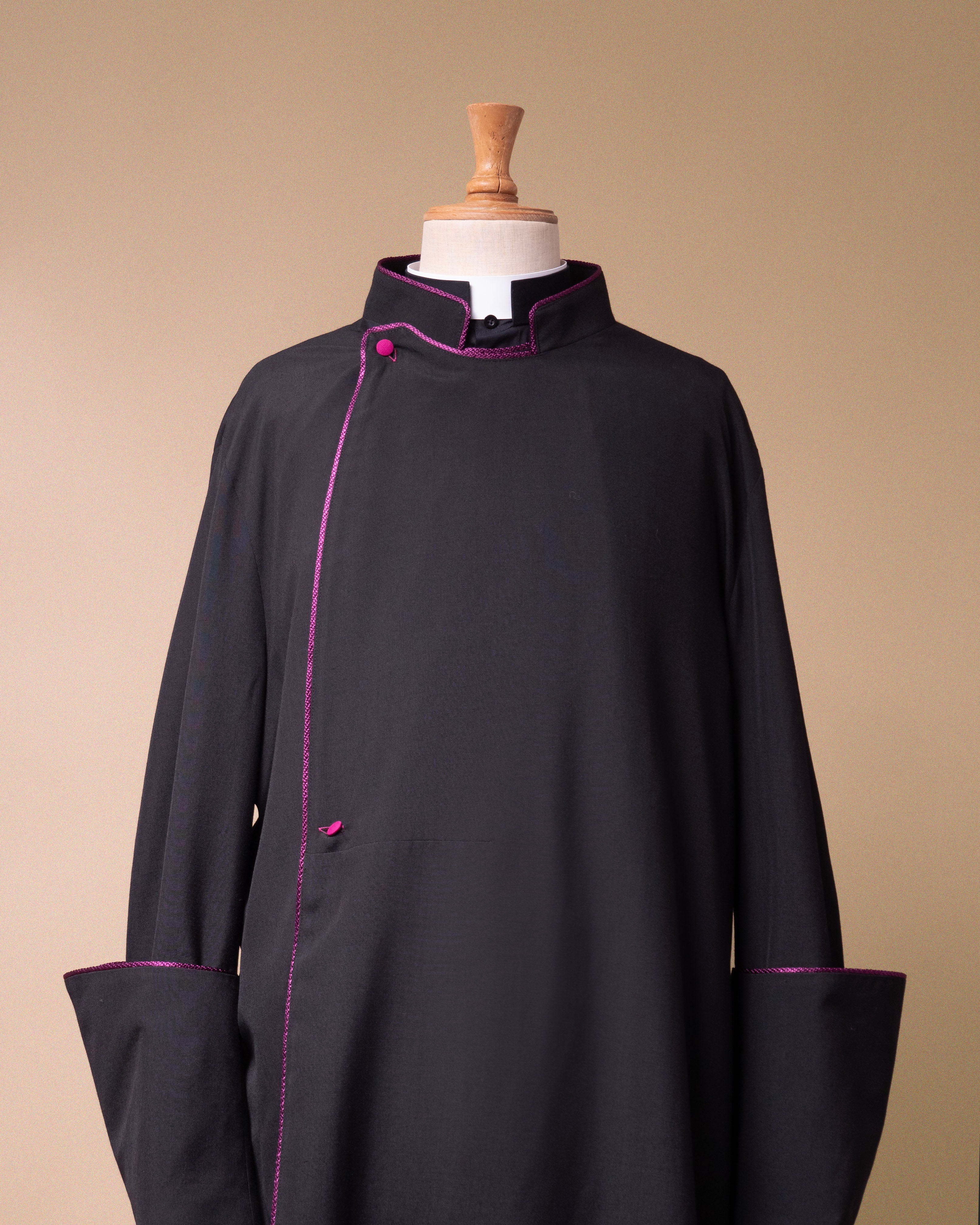 Purple Piping - Custom Cassock Add-On