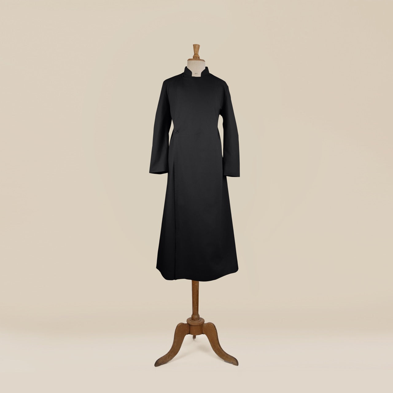 J. Wippell & Co-Child's Black Choir Cassock – Double-breasted-Choir Wear