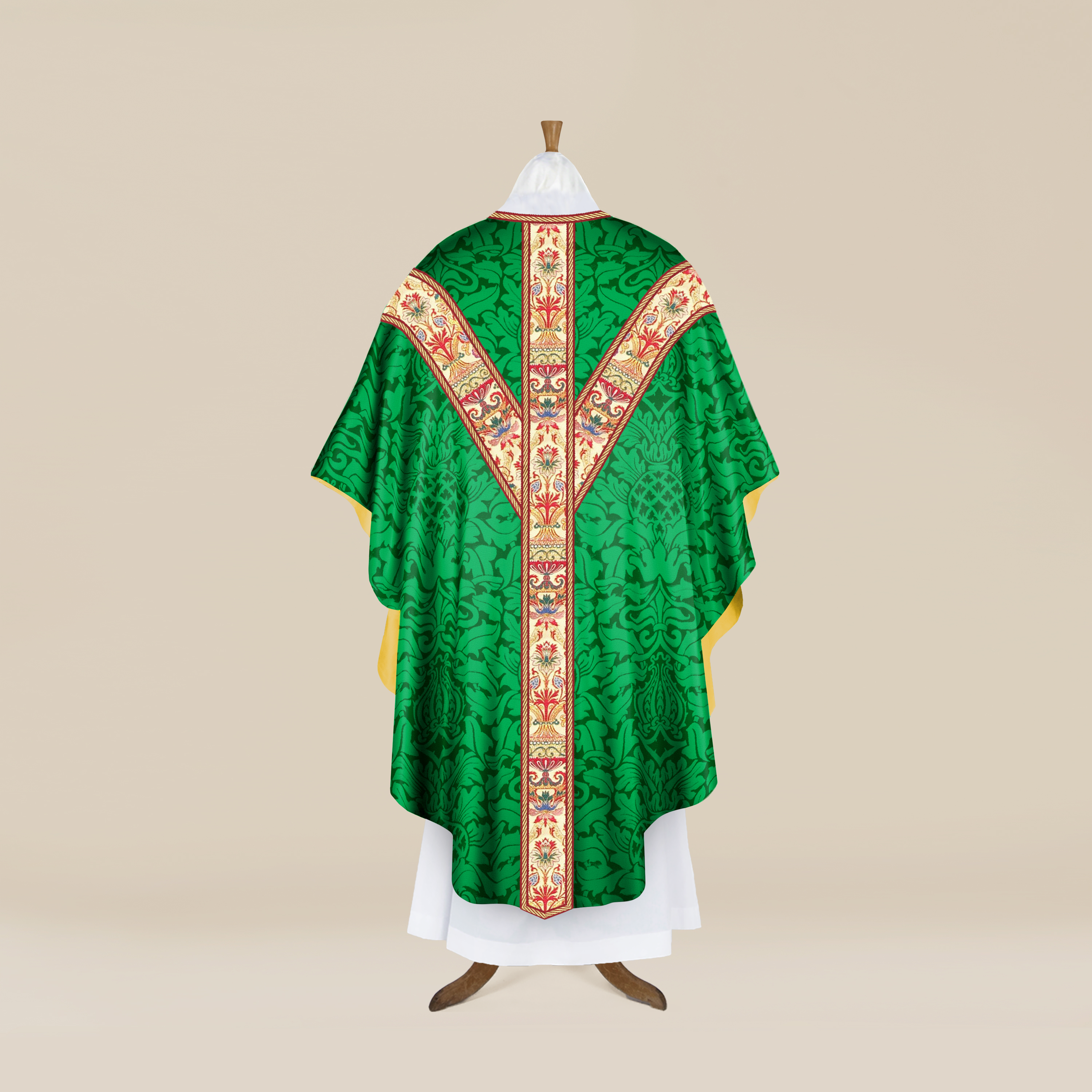 'Fairford' Chasuble & Stole with 'Aragon' Orphreys