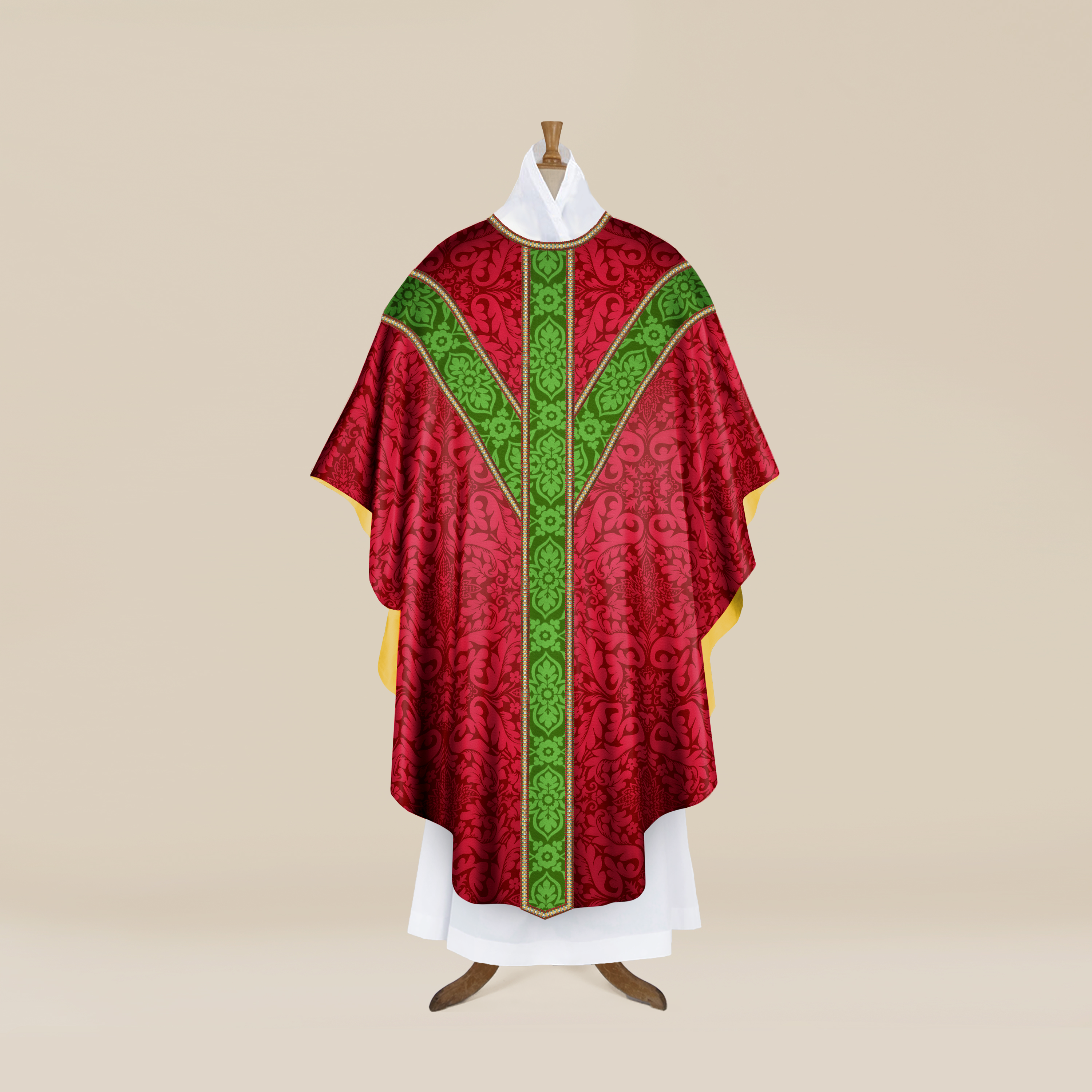 'Florence' Chasuble & Stole with 'Chelmsford' Orphreys