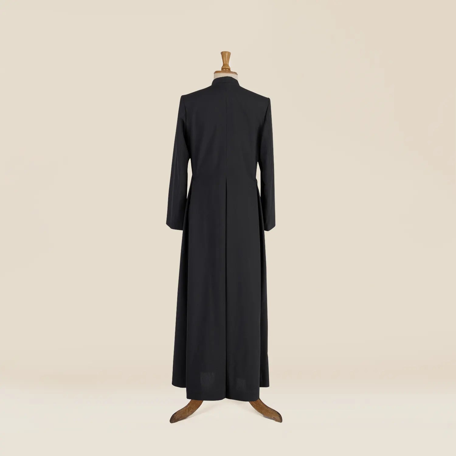 Men's Custom Single-breasted Cassock (Medium-weight Pure Wool)