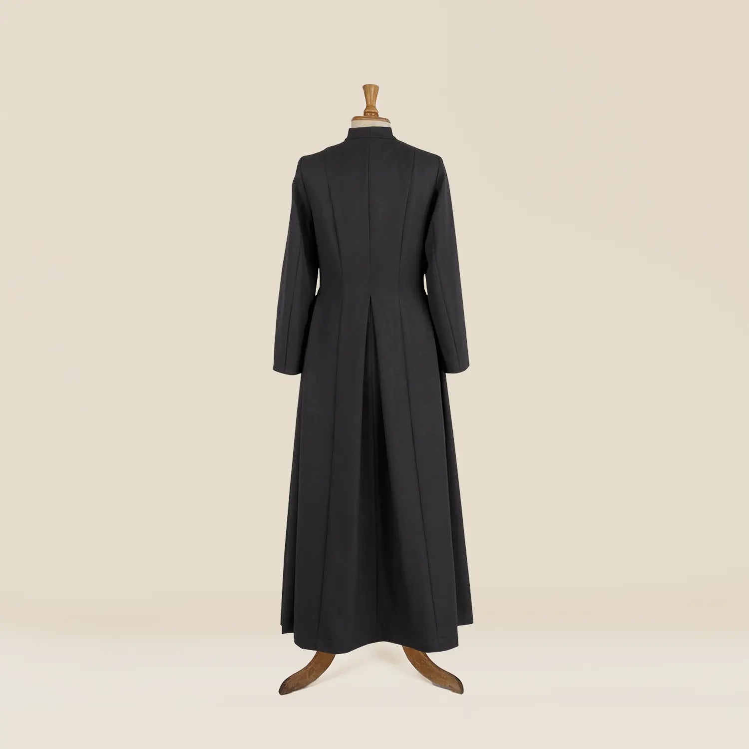 J. Wippell & Co-Women's Custom Single-breasted Cassock (Poly-Wool)-Clerical (WOMEN)