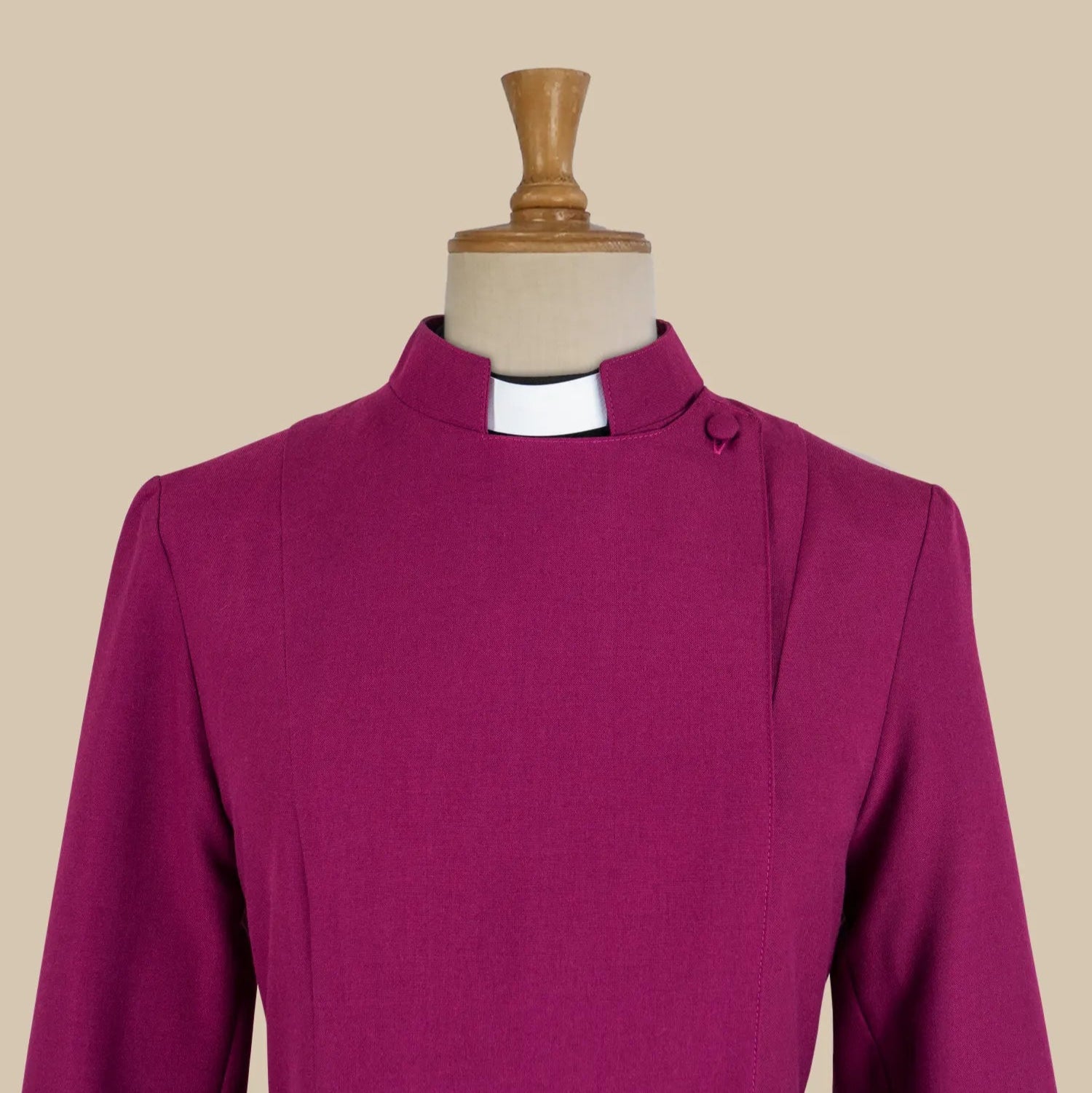 Women's Custom Roman Purple Cassock – Double-breasted