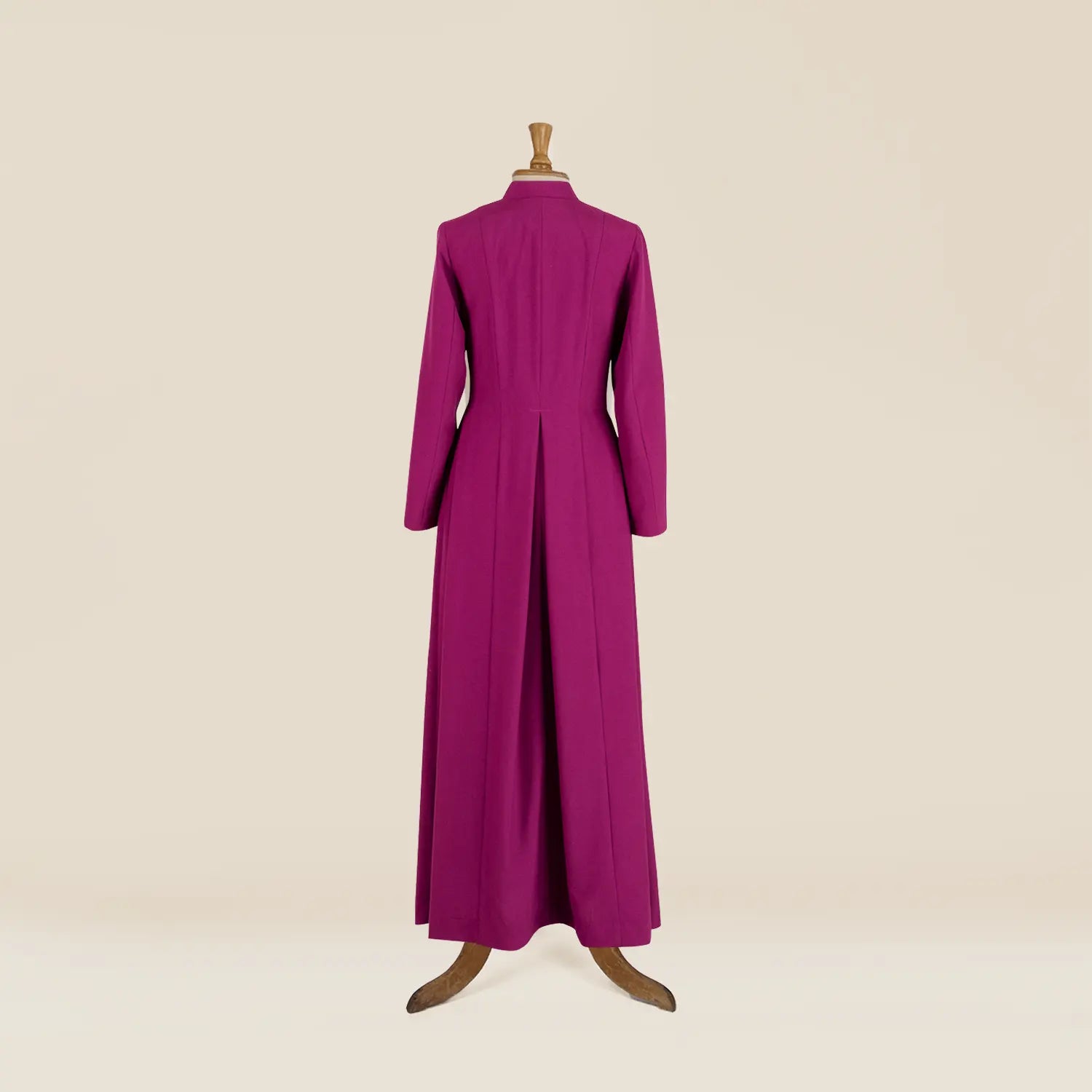 Women's Custom Roman Purple Cassock – Single-breasted