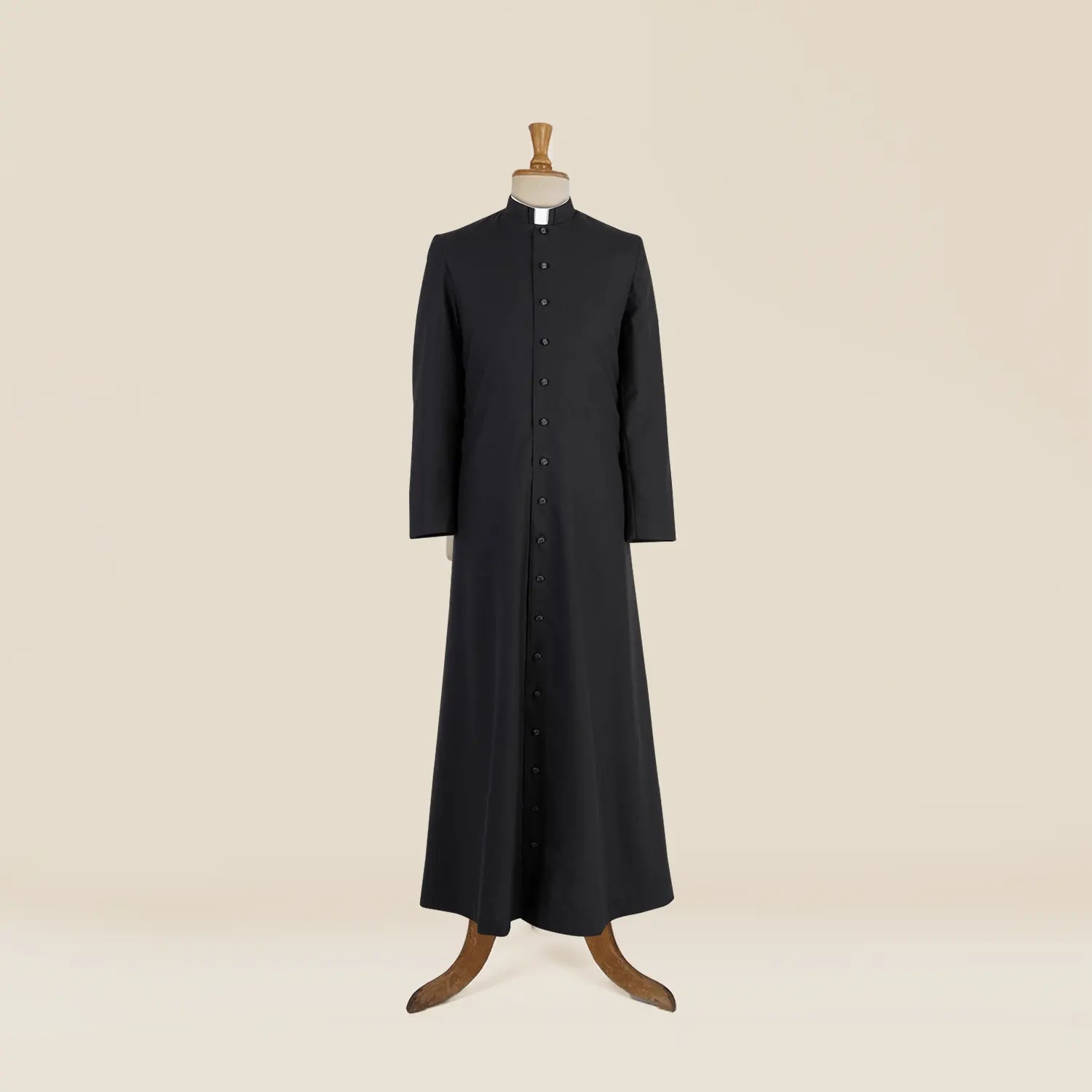 Men's Custom Single-breasted Cassock (120s Merino Wool)