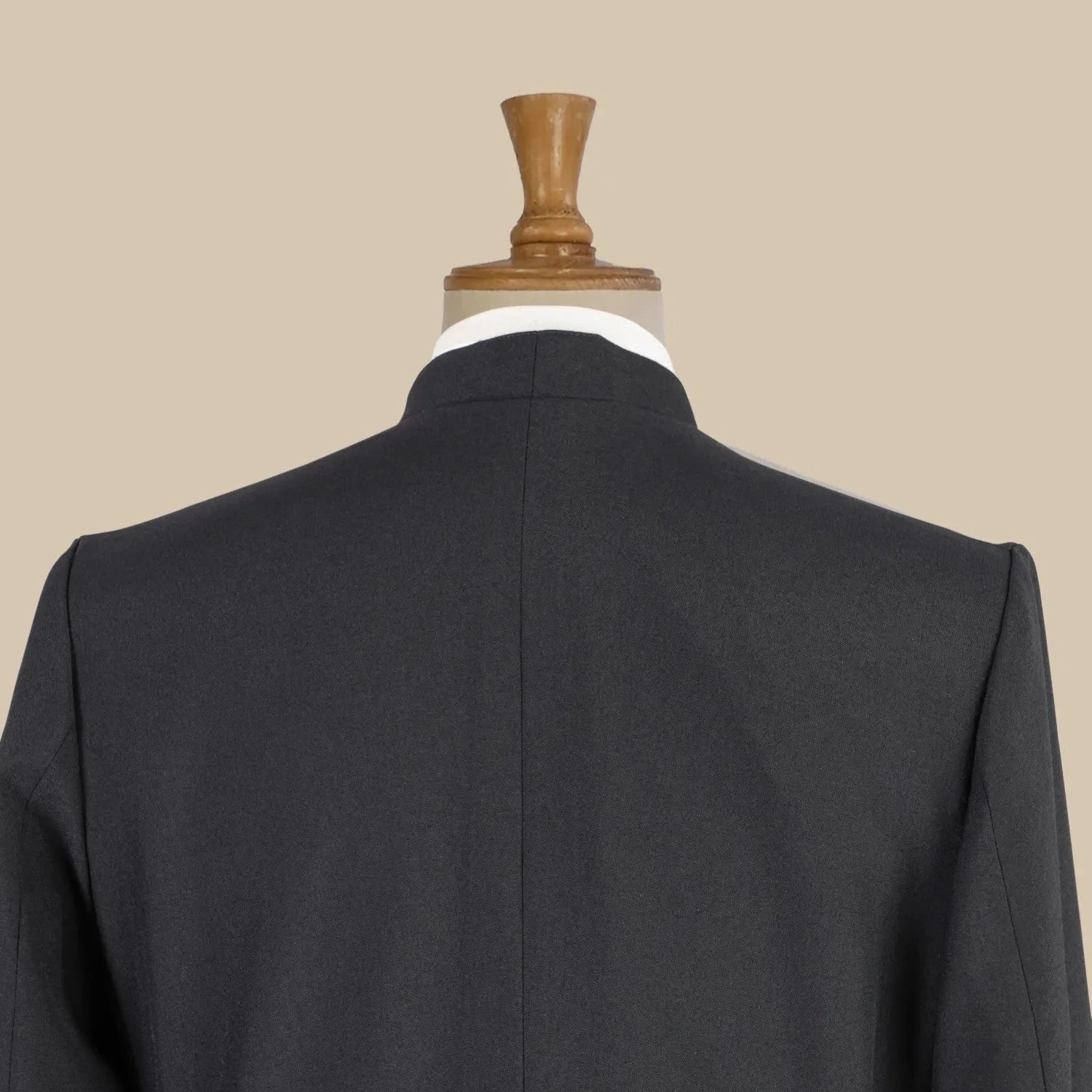 Men's Custom Single-breasted Cassock (Medium-weight Pure Wool)