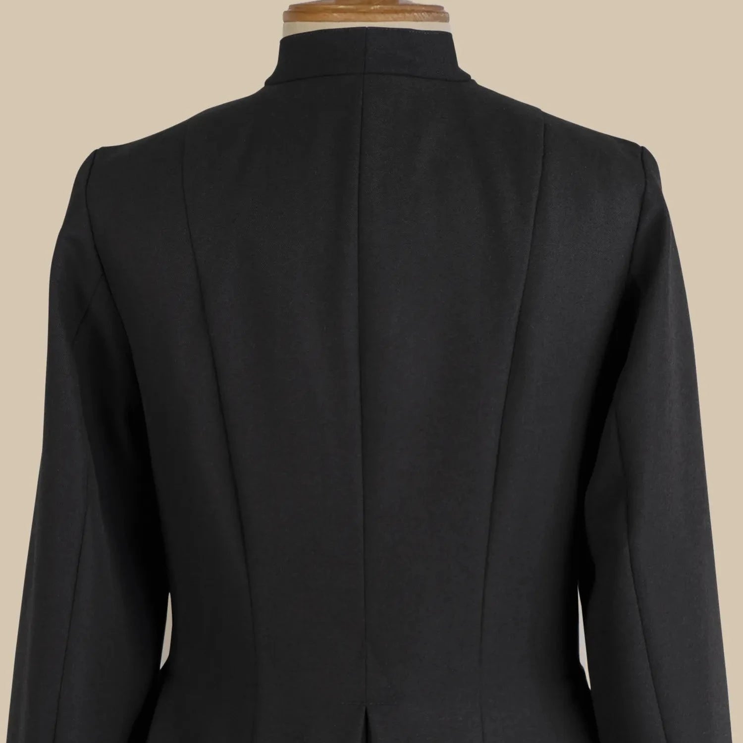 J. Wippell & Co-Women's Custom Single-breasted Cassock (Poly-Wool)-Clerical (WOMEN)