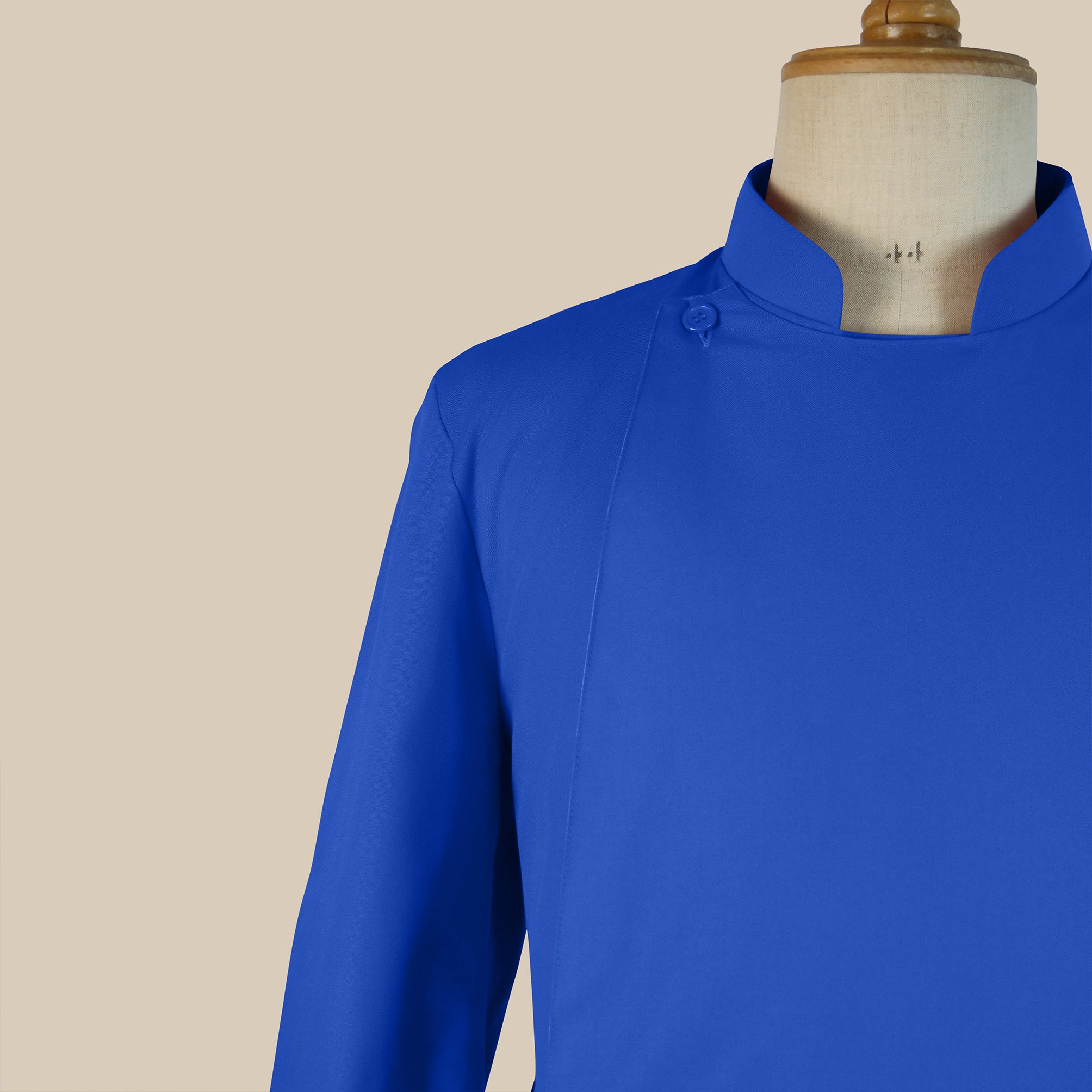 Men's Blue Choir Cassock – Double-breasted