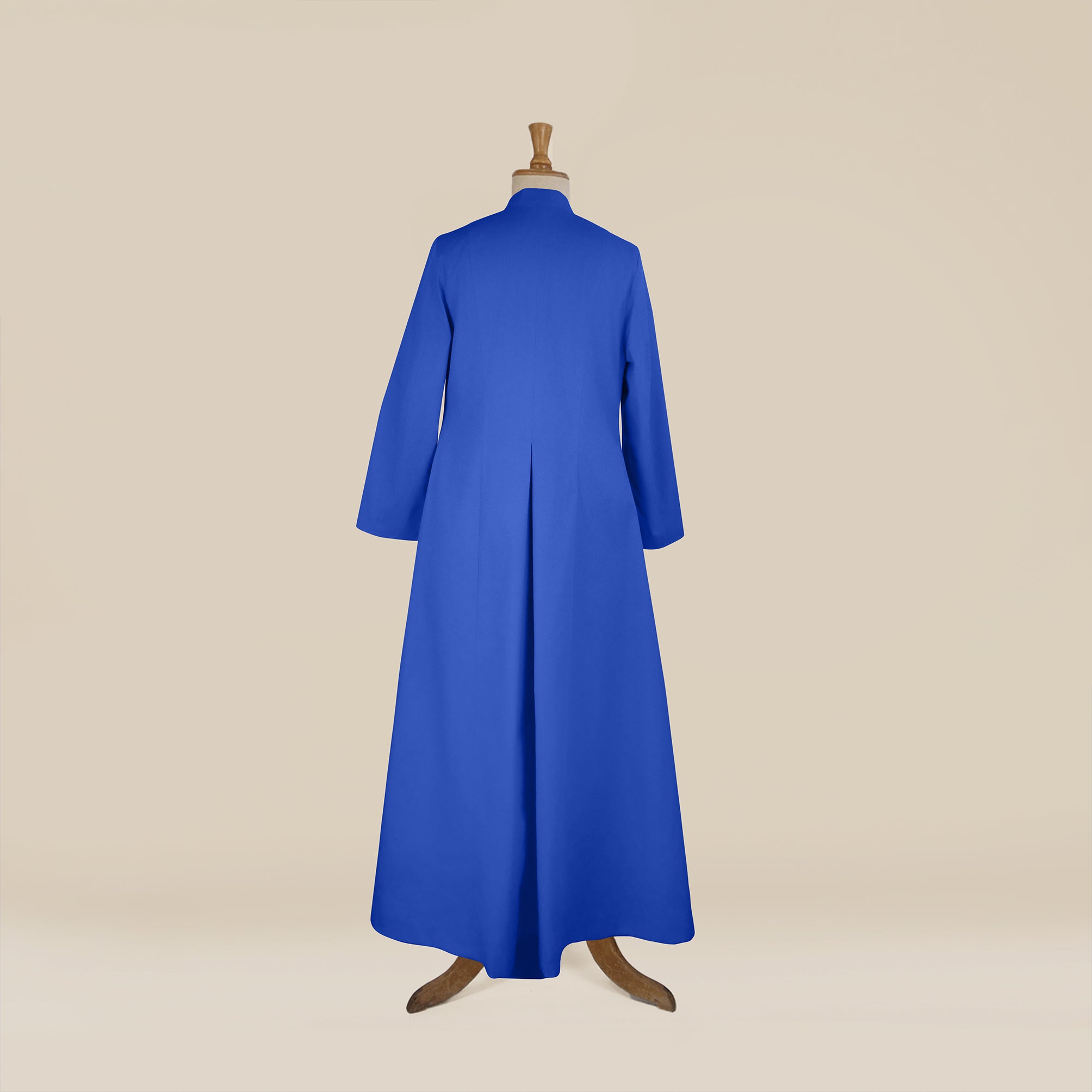 Women's Blue Choir Cassock – Double-breasted