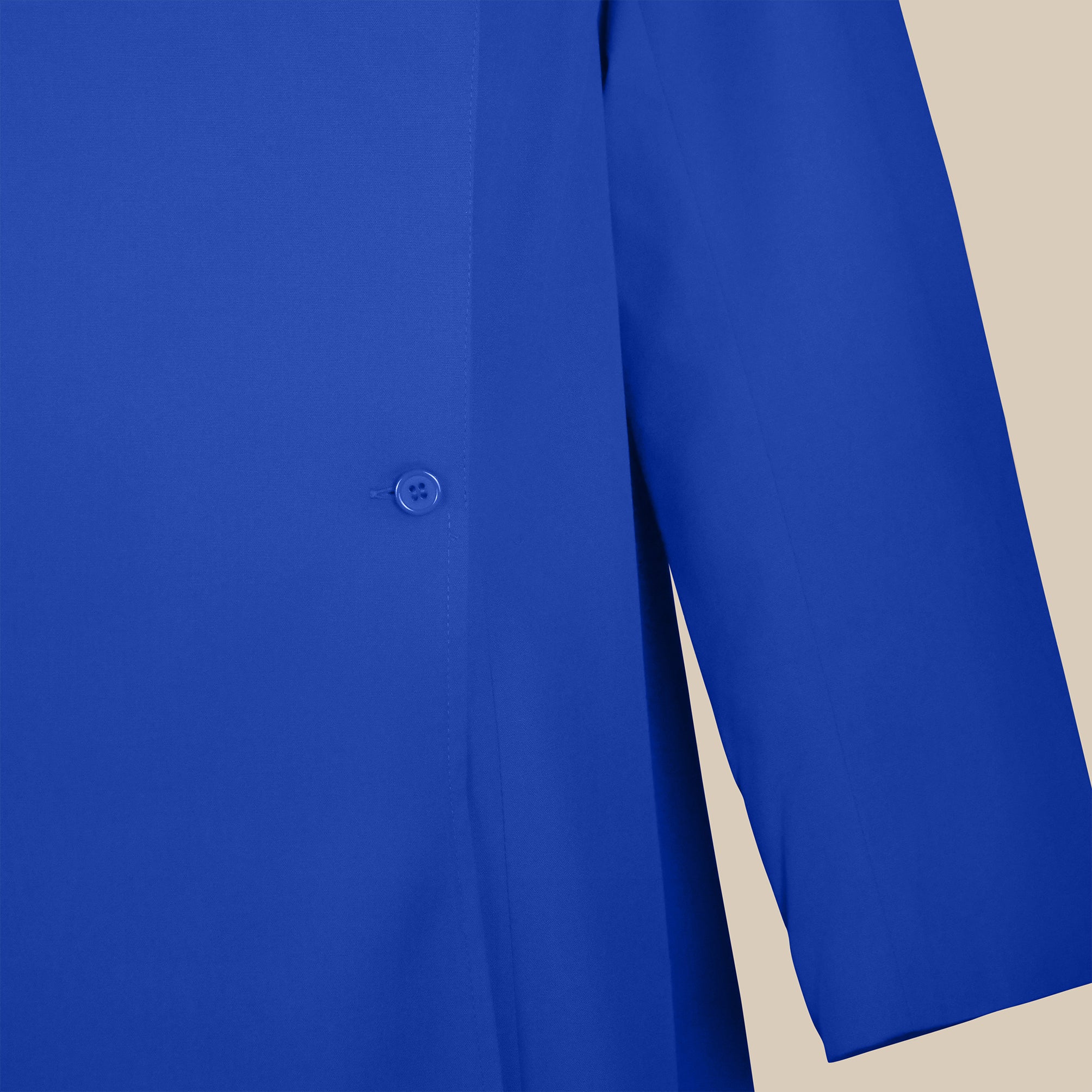 Women's Blue Choir Cassock – Double-breasted