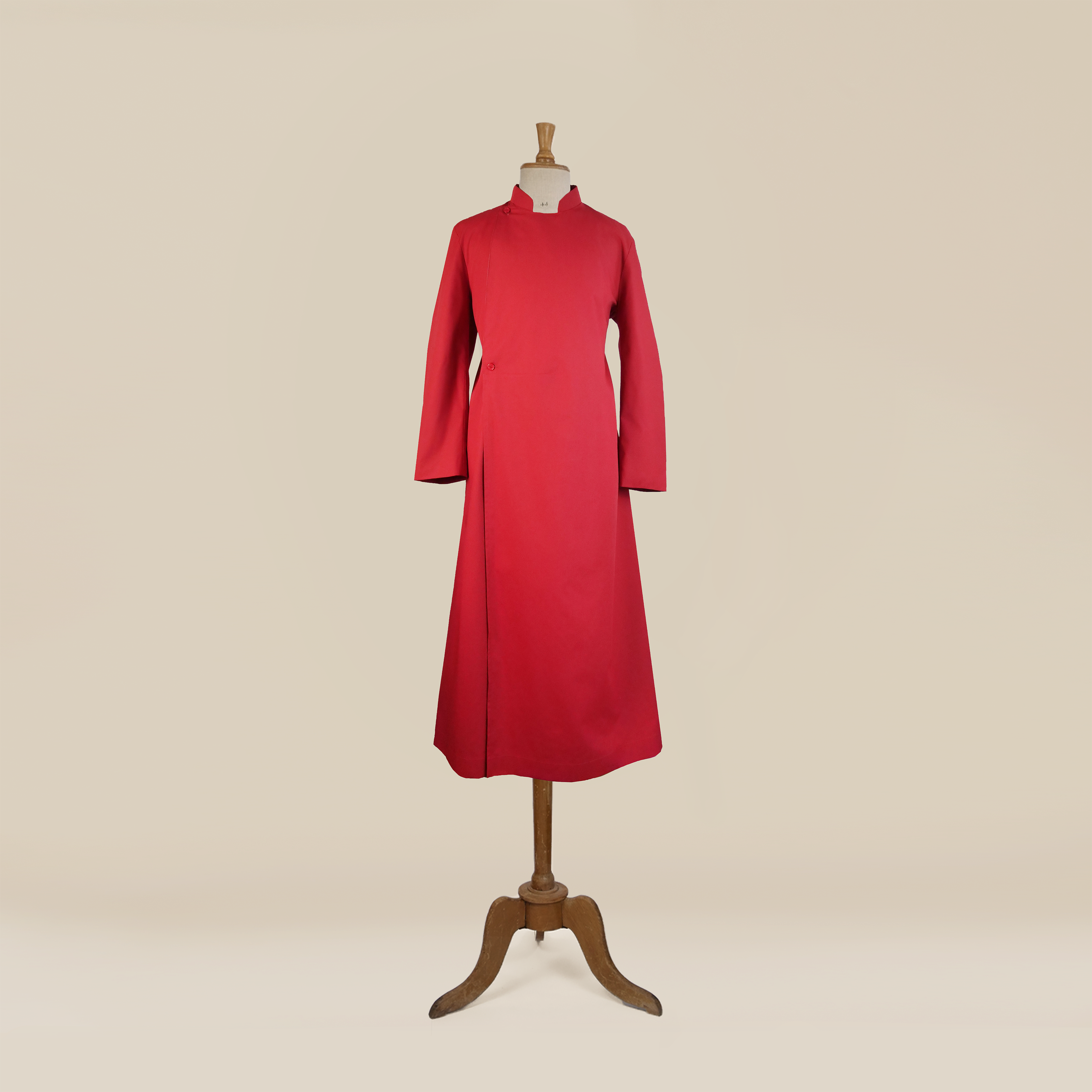 Child's Red Choir Cassock – Double-breasted