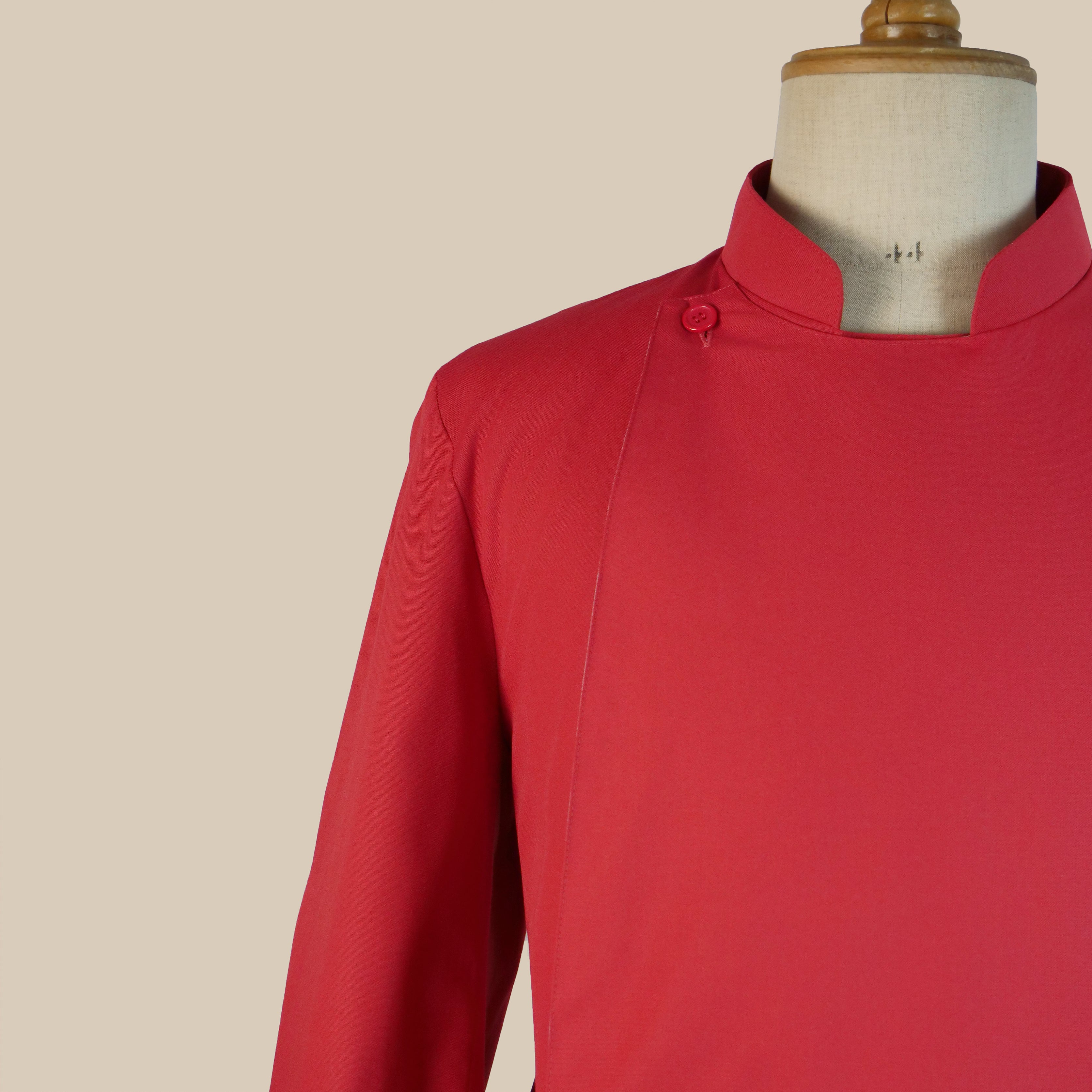 Men's Red Choir Cassock – Double-breasted