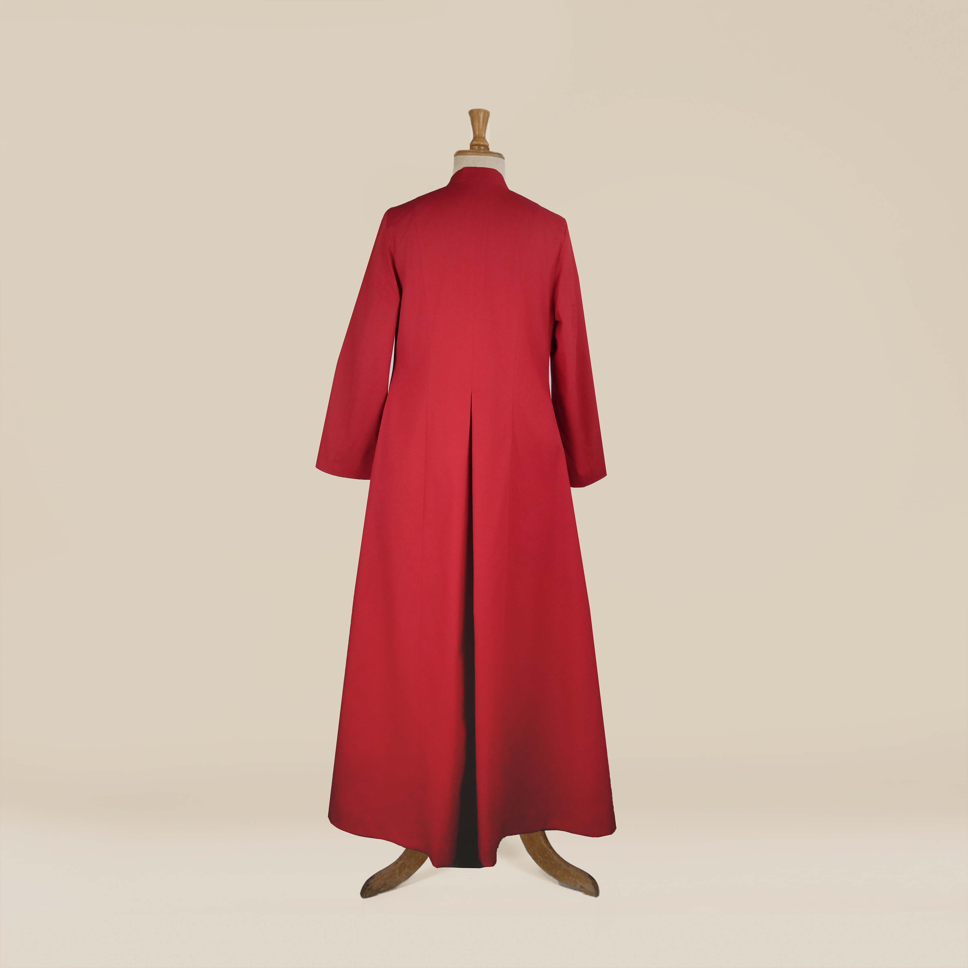 Women's Red Choir Cassock – Double-breasted