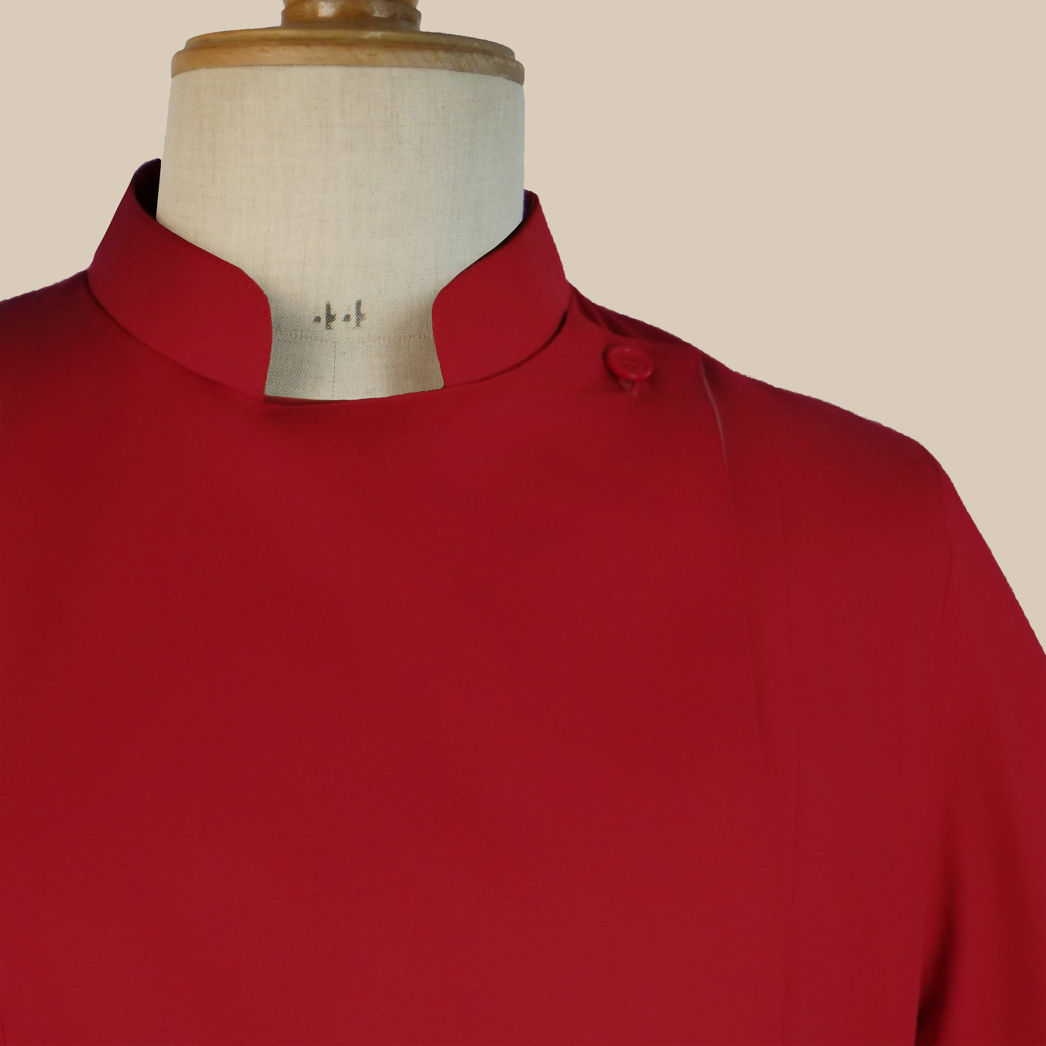 Child's Red Choir Cassock – Double-breasted